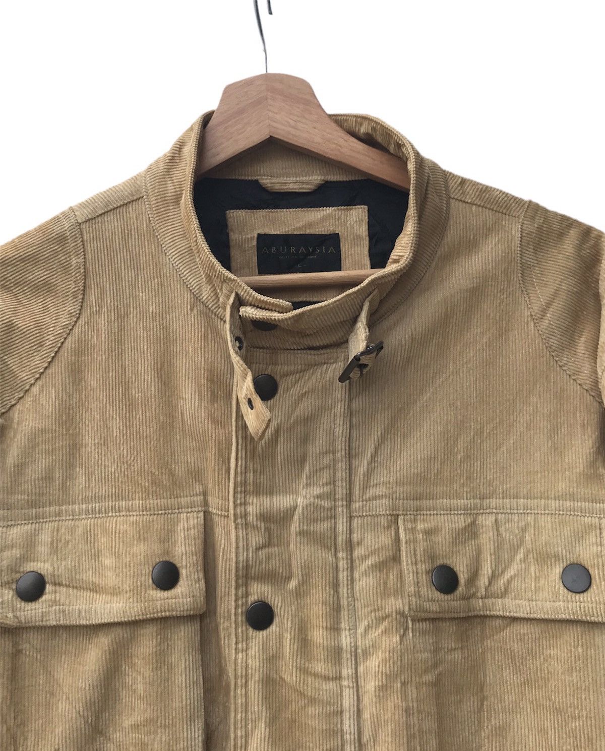 Japanese Brand Aburaysia Corduroy Multi Pockets Jacket Size US L / EU 52-54 / 3 - 4 Thumbnail