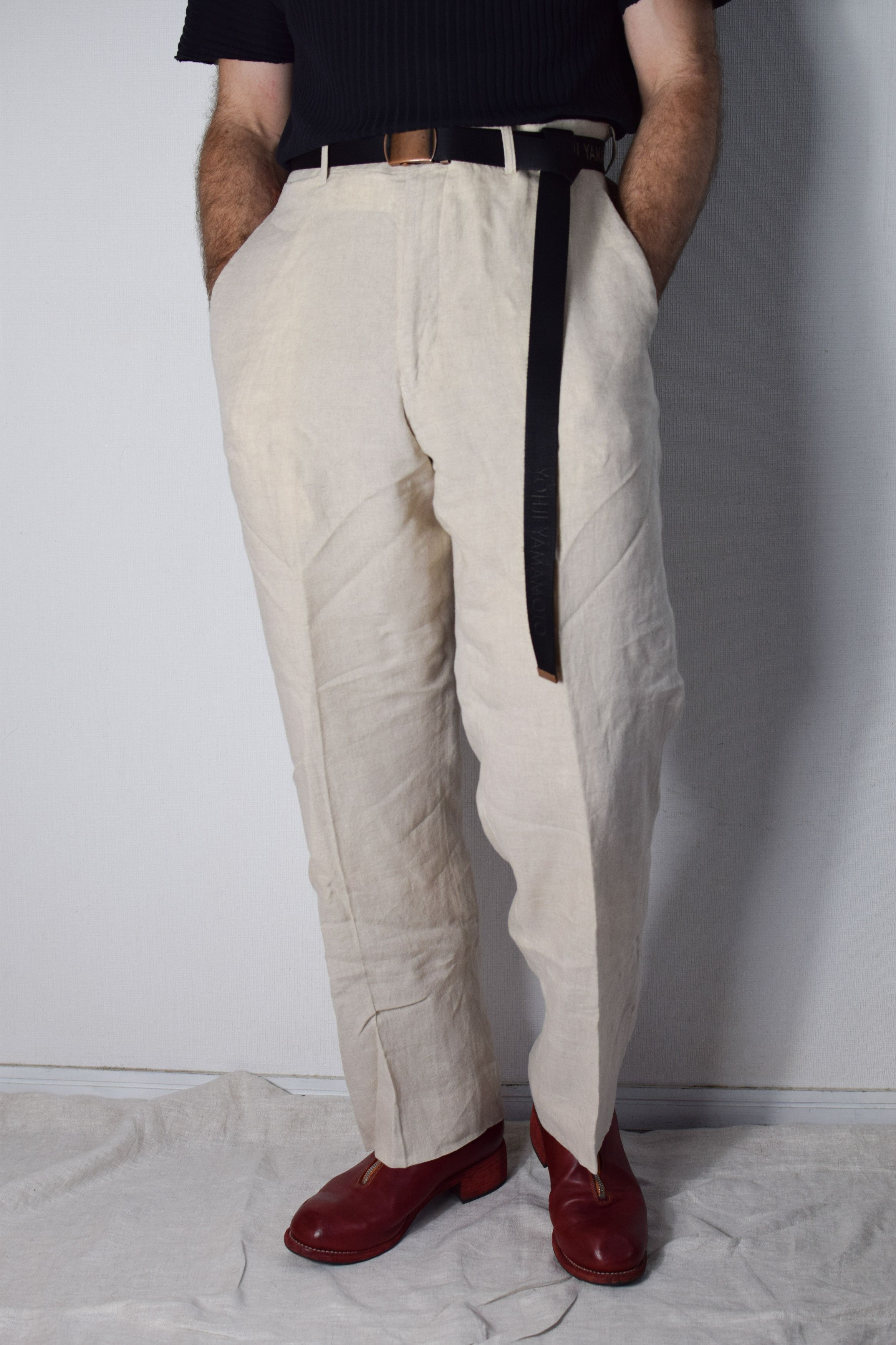 FINAL DROP - YYPH SS04 Linen Pants - HZ-P17-304