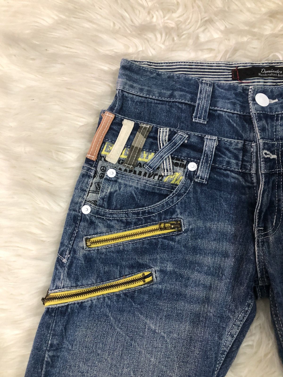 Japanese Brand Japanese denim double waist handcrafted jeans by Dominated Size US 29 - 3 Thumbnail