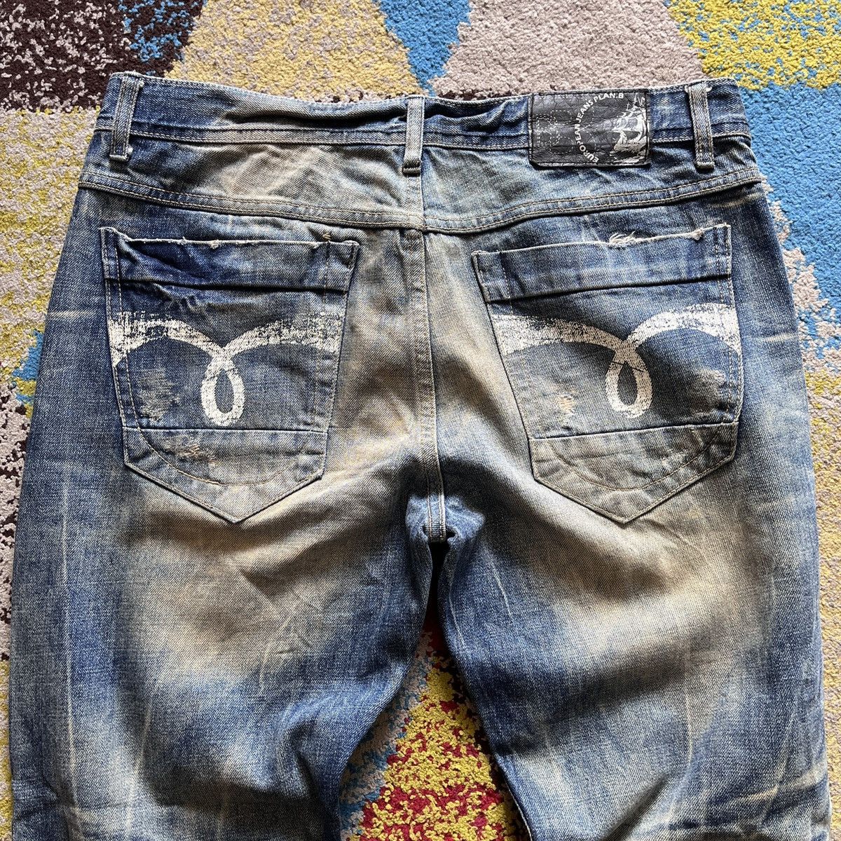 Plan B Flared Plan B European Denim Jeans Faded Vintage Size US 34 / EU 50 - 14 Thumbnail