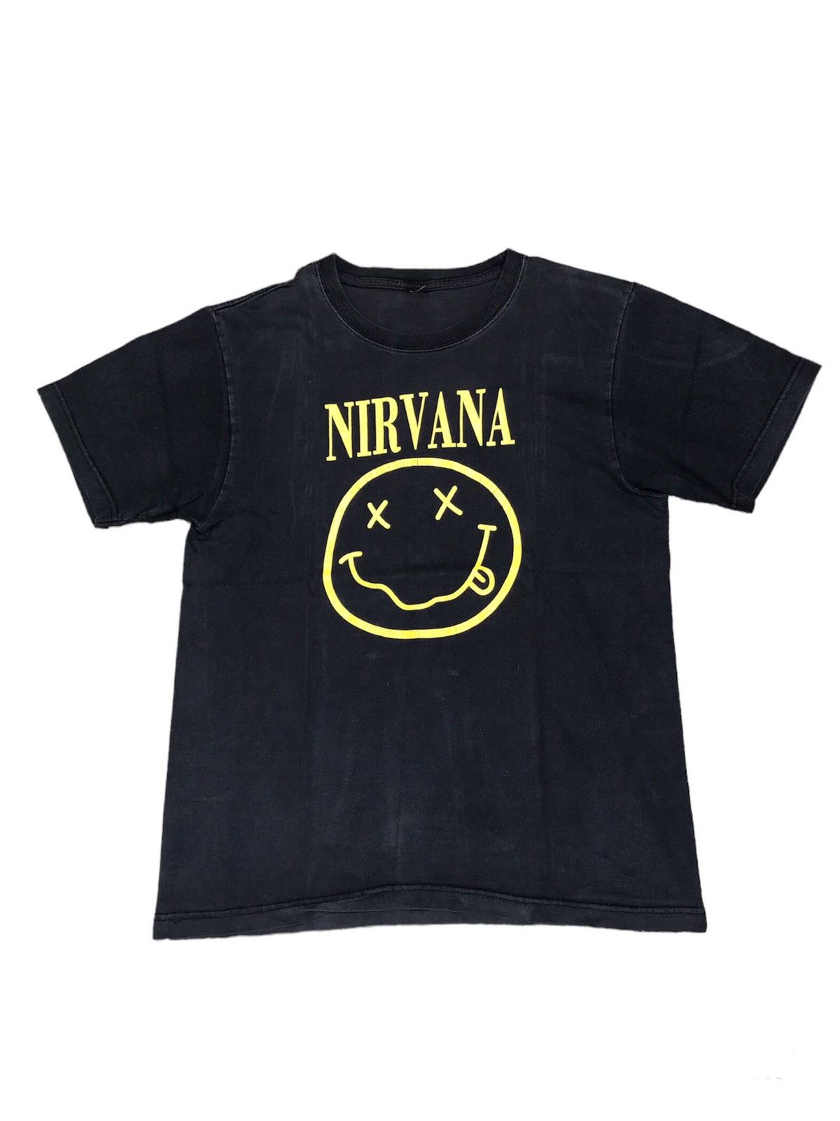 Vintage Nirvana Smiley Face