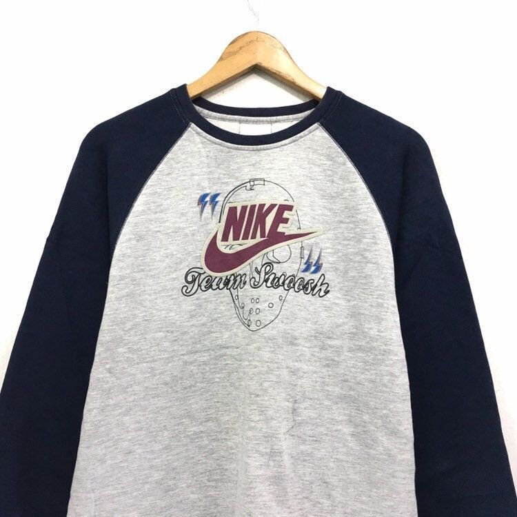 Nike Crewneck Sweatshirt Big Logo Spell Out Pullover