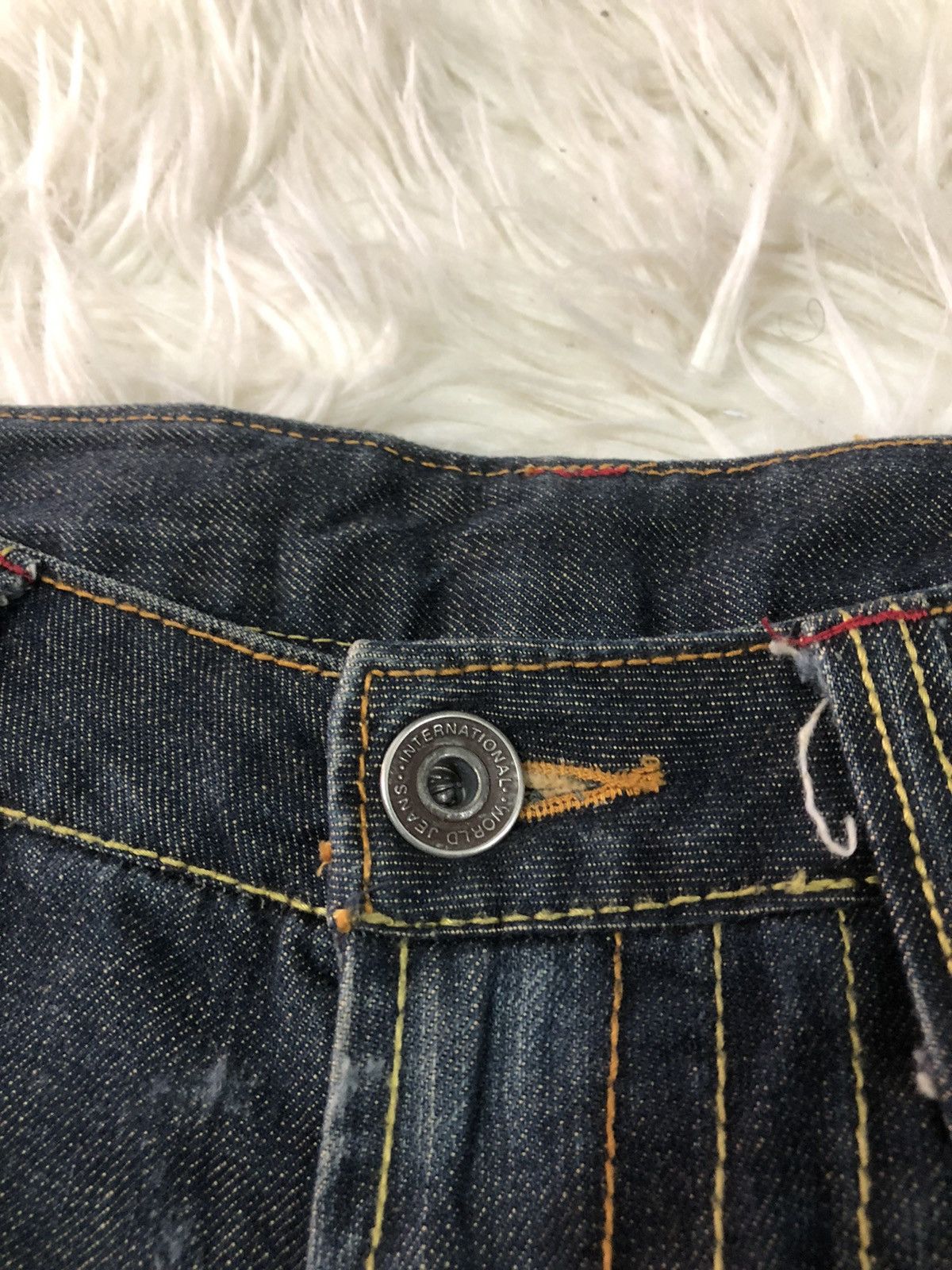 Japanese Brand Japanese distressed denim flared bootcut cutting Size US 31 - 5 Thumbnail