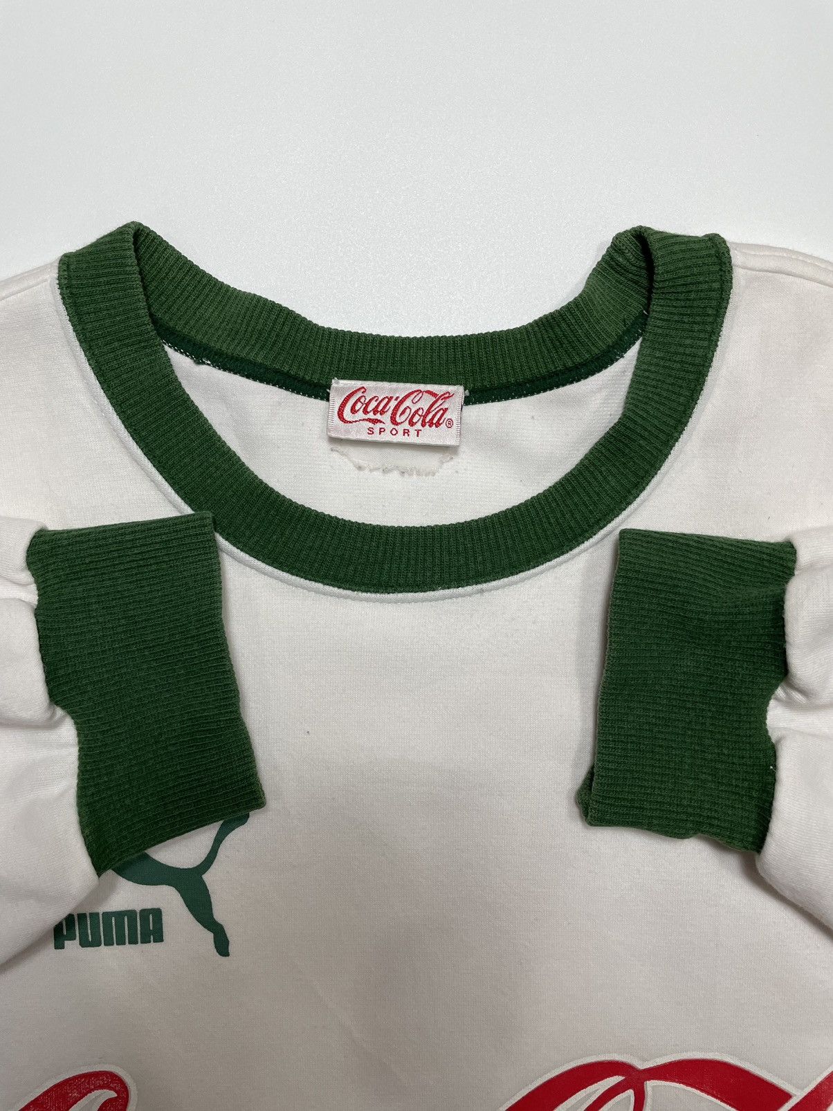Coca Cola × Puma × Vintage Vintage 1994 Coca Cola Sports Coke 90s rare Puma 4g Size US XL / EU 56 / 4 - 4 Thumbnail