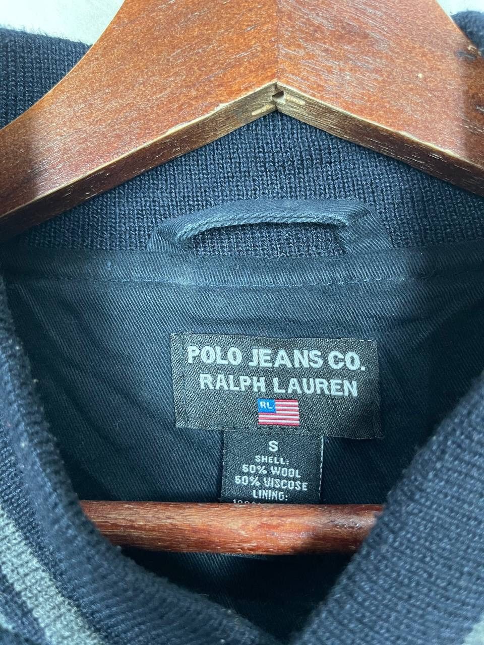 Polo Ralph Lauren RRL ON SALE🔥90’s POLO Ralph Lauren Wool Varsity Size US M / EU 48-50 / 2 - 5 Thumbnail