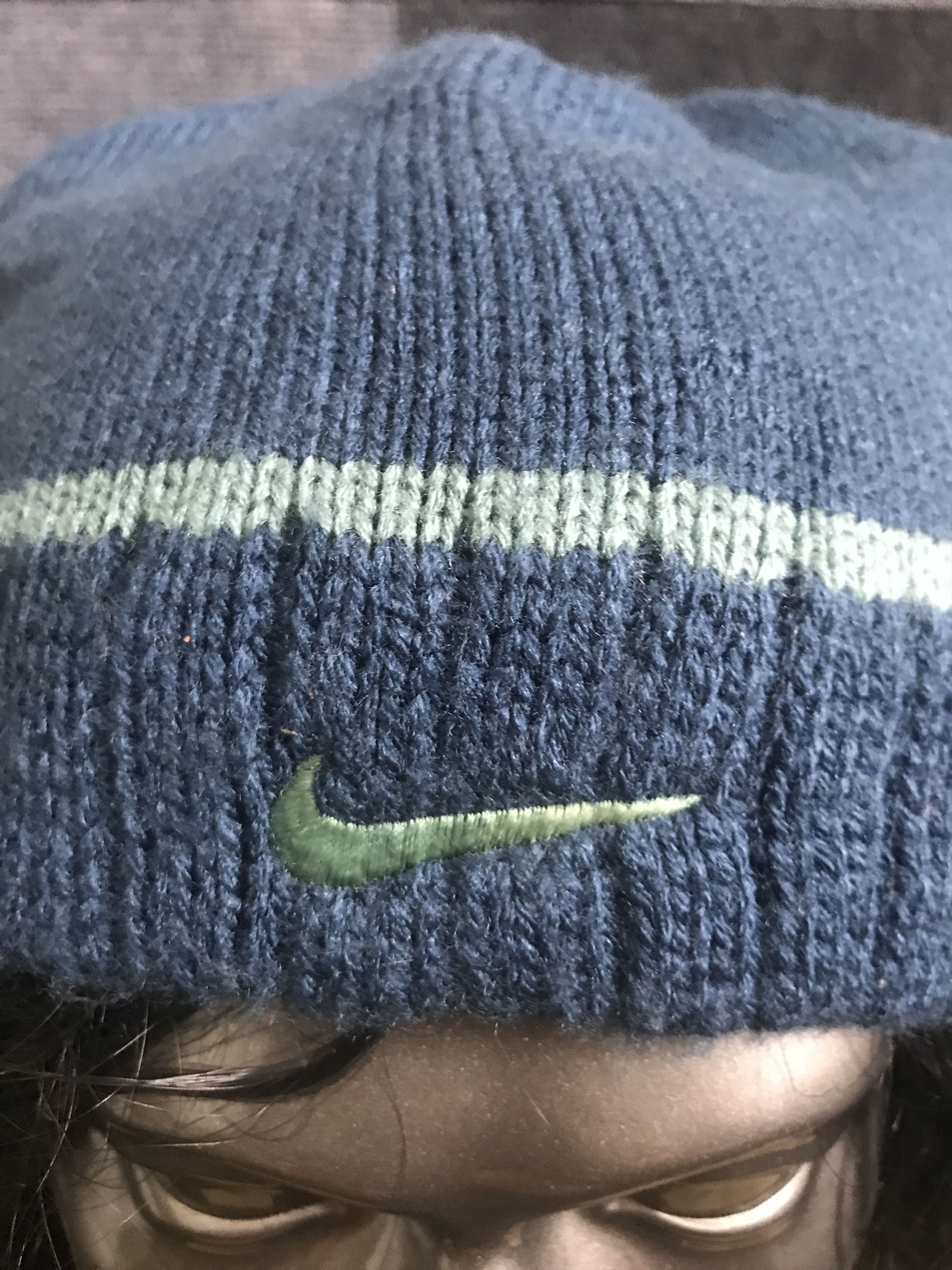 Nike × Vintage 💥VINTAGE💥BSC97 Vintage 90s NIKE Sportswear Beanie Size ONE SIZE - 6 Thumbnail