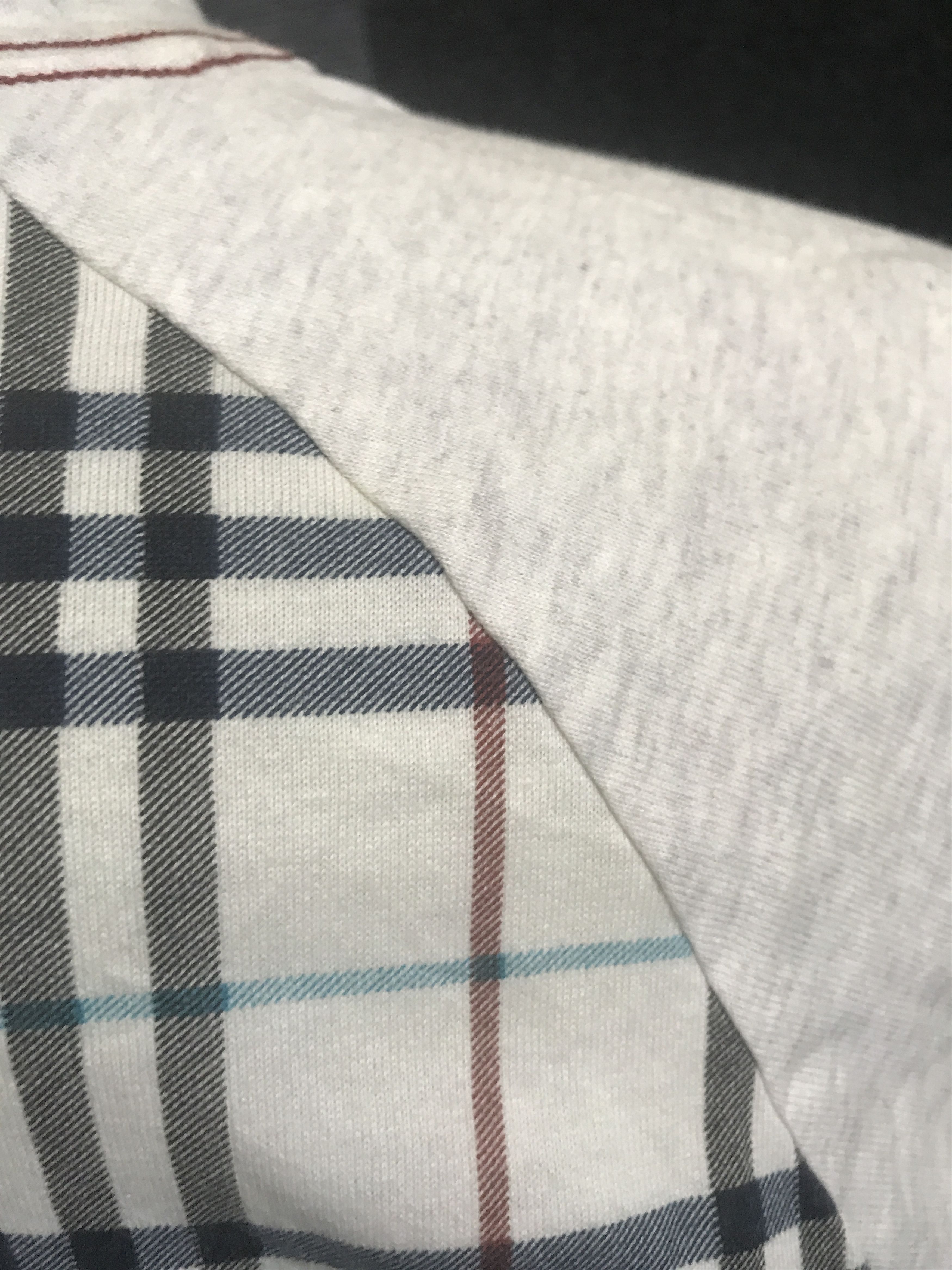 Burberry RN6 BURBERRY BLUE LABEL Raglan Novacheck Shirt Size L / US 10 / IT 46 - 6 Thumbnail
