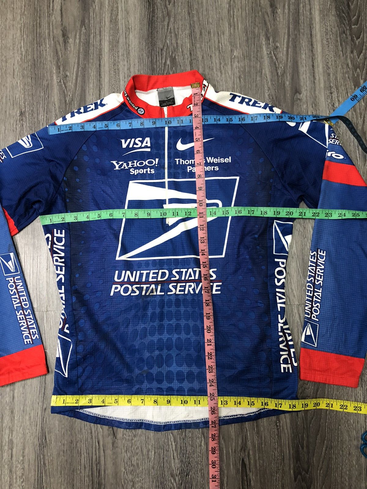 Nike Vintage Nike/TREK cycling jersey Size US L / EU 52-54 / 3 - 7 Thumbnail