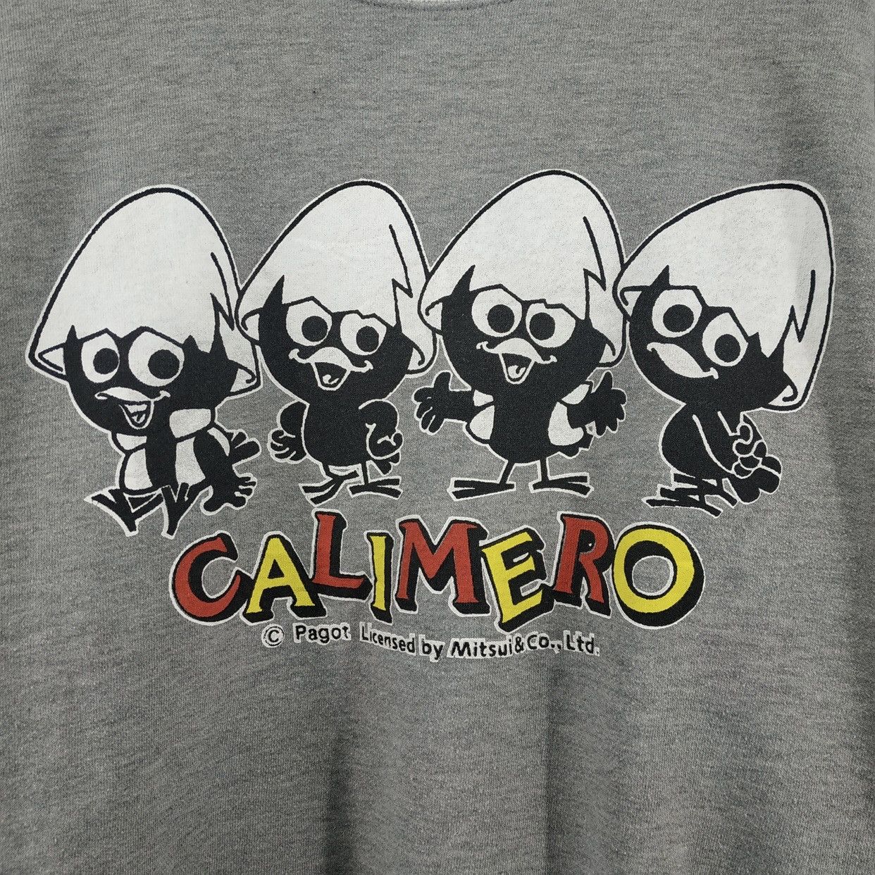 Anime × Cartoon Network × Vintage Calimero Pagot Anime 90s Vintage Sweatshirt. #E Size US L / EU 52-54 / 3 - 5 Thumbnail