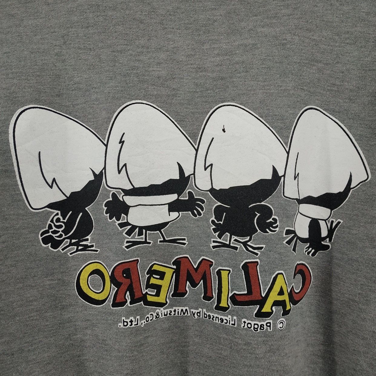 Anime × Cartoon Network × Vintage Calimero Pagot Anime 90s Vintage Sweatshirt. #E Size US L / EU 52-54 / 3 - 6 Thumbnail