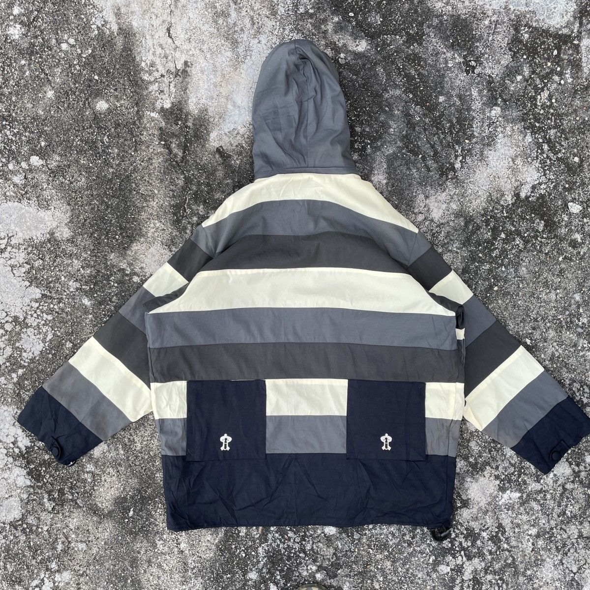 Japanese Brand Vintage Trust Me Patchwork Style Hoodies Jacket Size US XXL / EU 58 / 5 - 8 Thumbnail