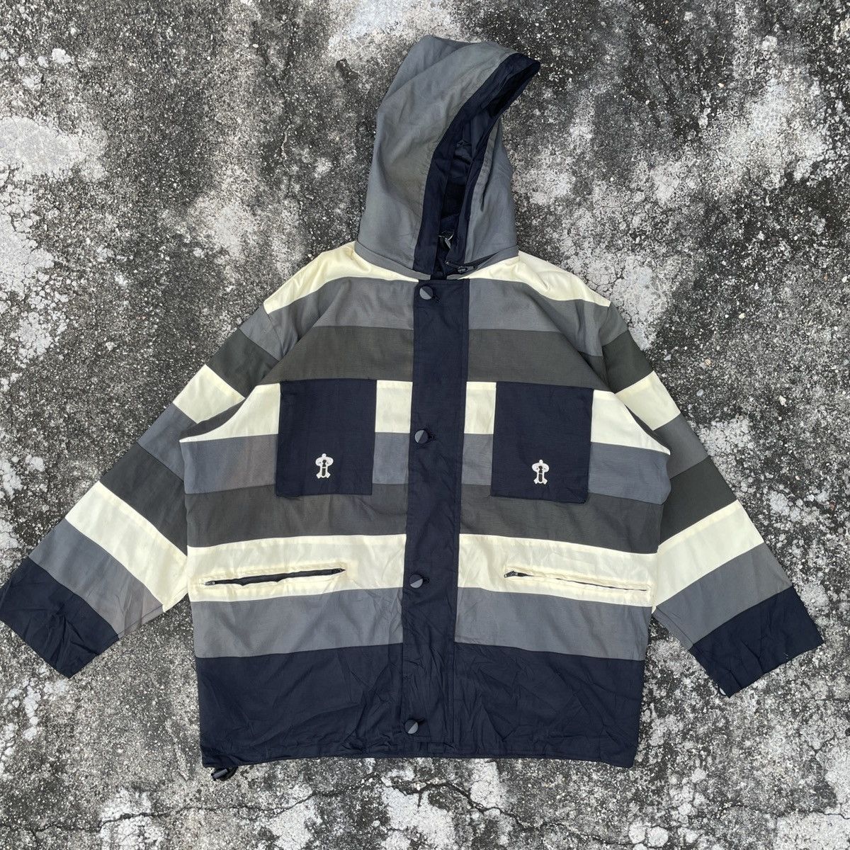 Japanese Brand Vintage Trust Me Patchwork Style Hoodies Jacket Size US XXL / EU 58 / 5 - 1 Thumbnail
