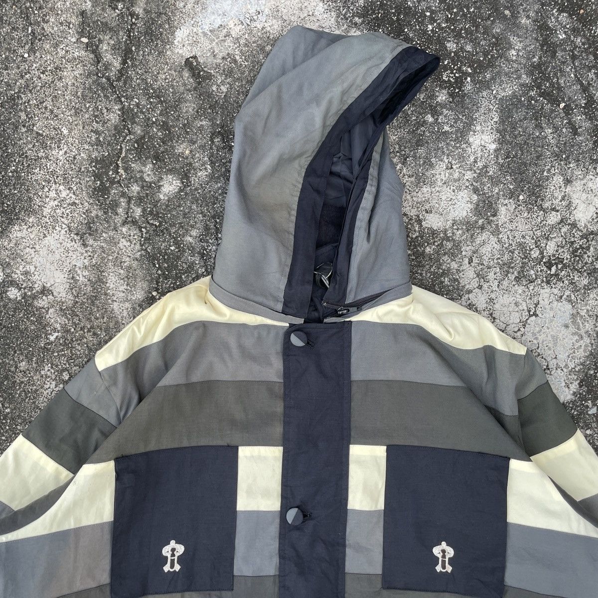 Japanese Brand Vintage Trust Me Patchwork Style Hoodies Jacket Size US XXL / EU 58 / 5 - 5 Thumbnail