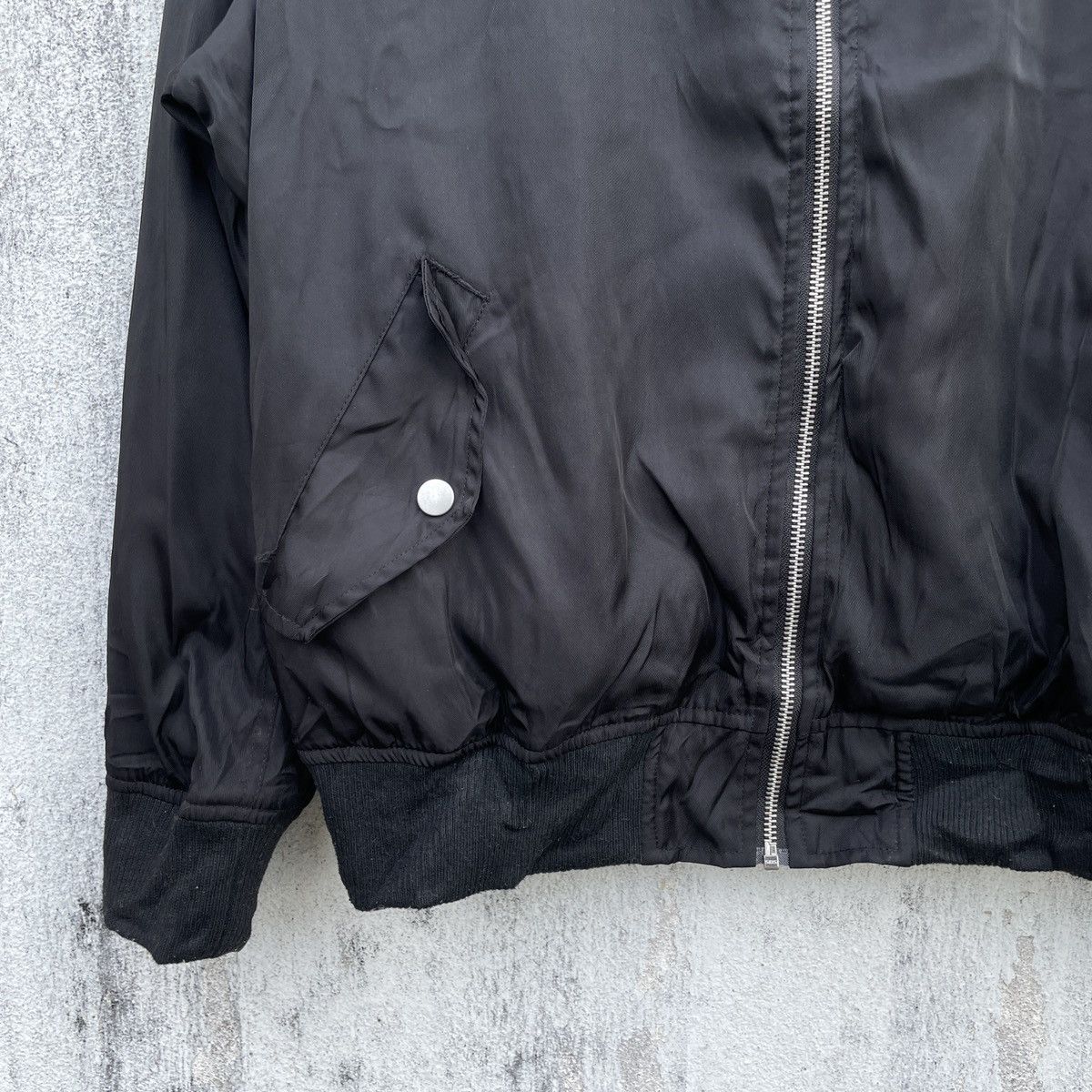 Japanese Brand Vintage Private Pause Bomber Jacket Size US XL / EU 56 / 4 - 3 Thumbnail