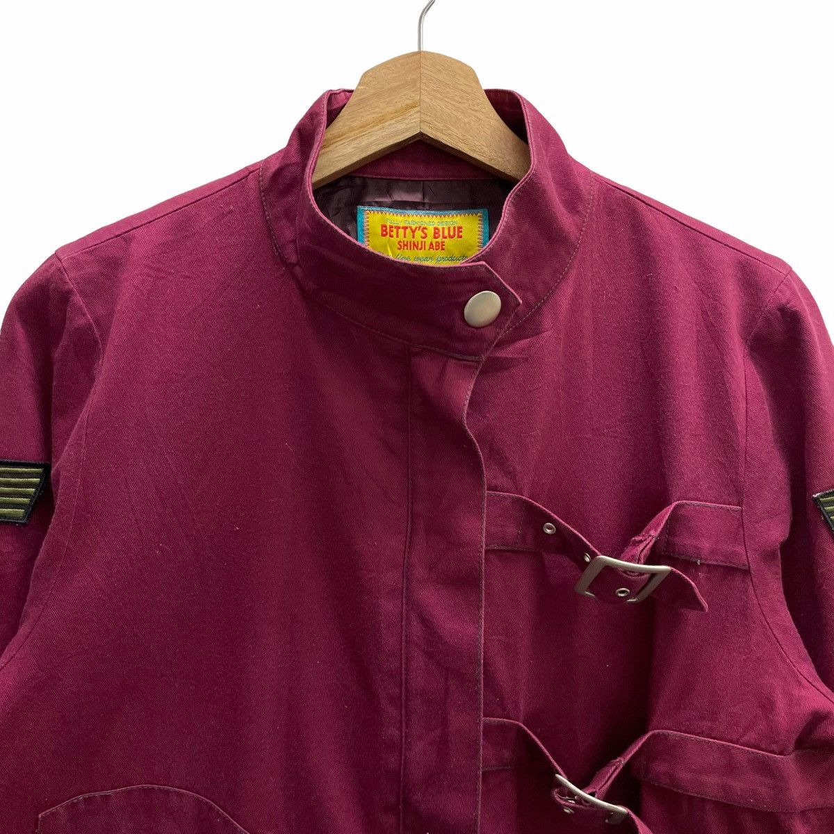 Japanese Brand × Vintage 💥BONDAGE BETTY BLUE SHINJI ABE LIGHT JACKET Size US M / EU 48-50 / 2 - 4 Thumbnail