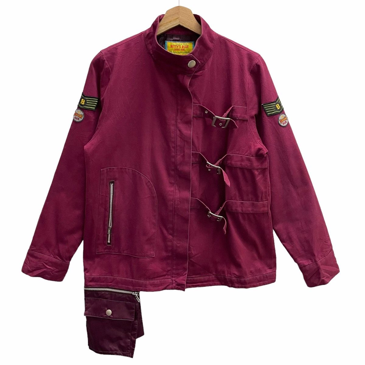 Japanese Brand × Vintage 💥BONDAGE BETTY BLUE SHINJI ABE LIGHT JACKET Size US M / EU 48-50 / 2 - 1 Thumbnail