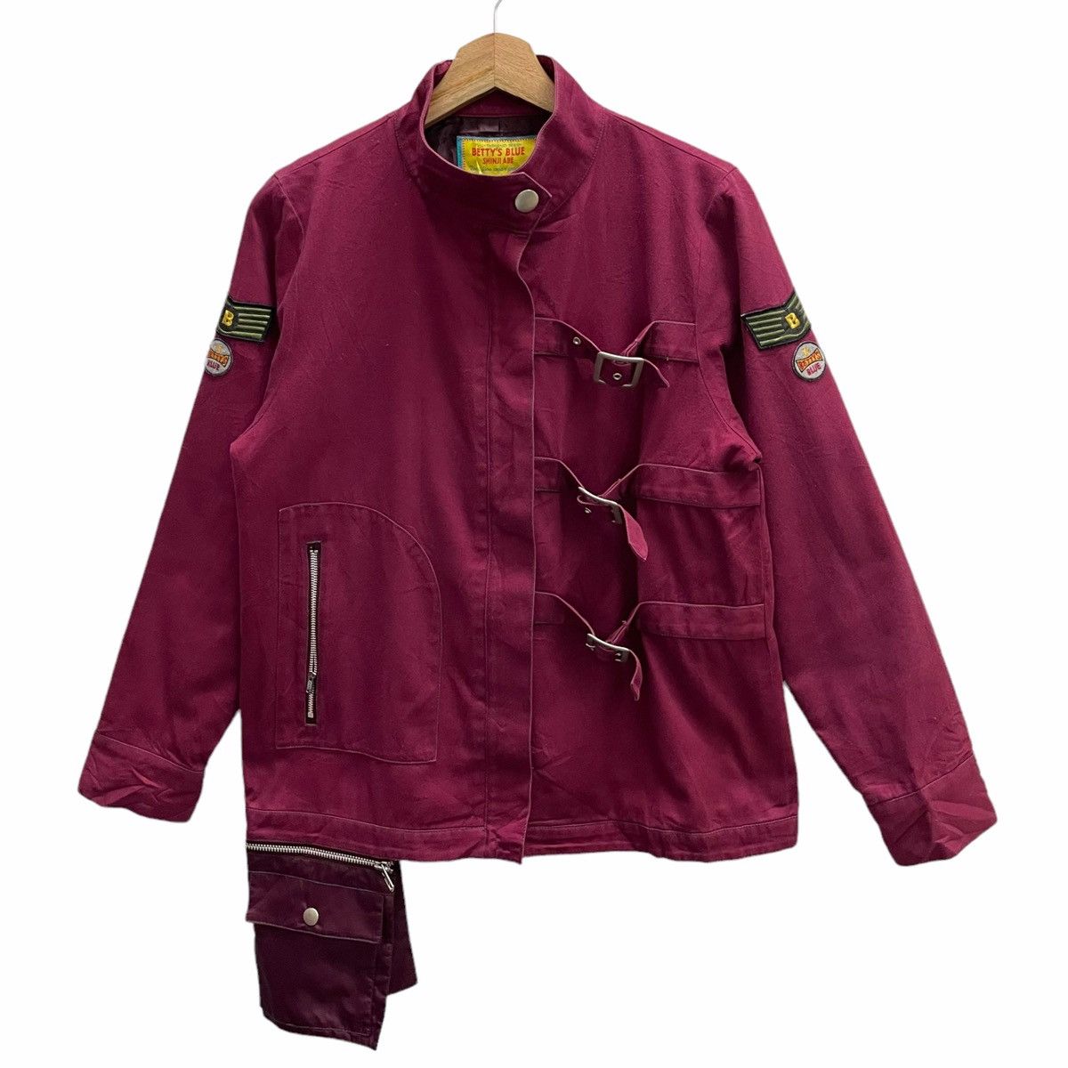Japanese Brand × Vintage 💥BONDAGE BETTY BLUE SHINJI ABE LIGHT JACKET Size US M / EU 48-50 / 2 - 3 Thumbnail