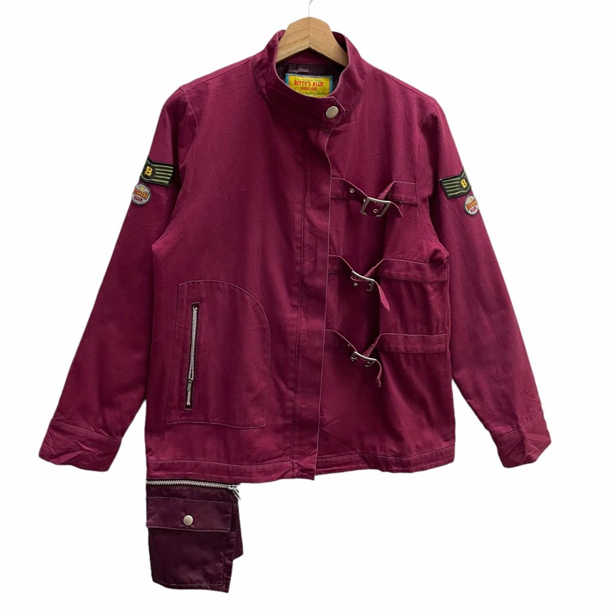 Japanese Brand × Vintage 💥BONDAGE BETTY BLUE SHINJI ABE LIGHT JACKET Size US M / EU 48-50 / 2 - 2 Thumbnail