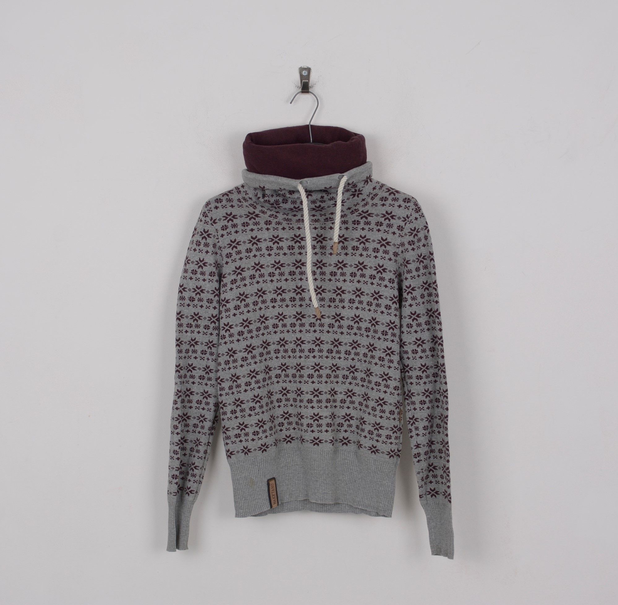 RARE NAKETANO PULLOVER HOODIE with dress-like flare offers bottom