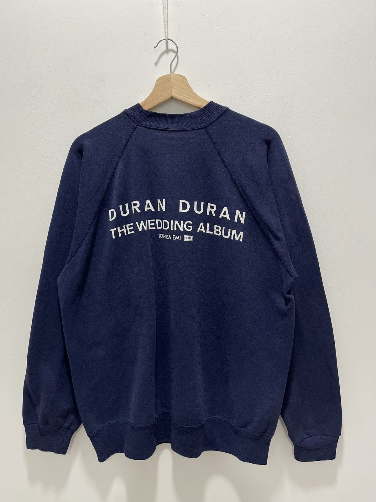Rock Band VINTAGE 90s DURAN DURAN THE WEDDING ALBUM BAND SWEATSHIRT