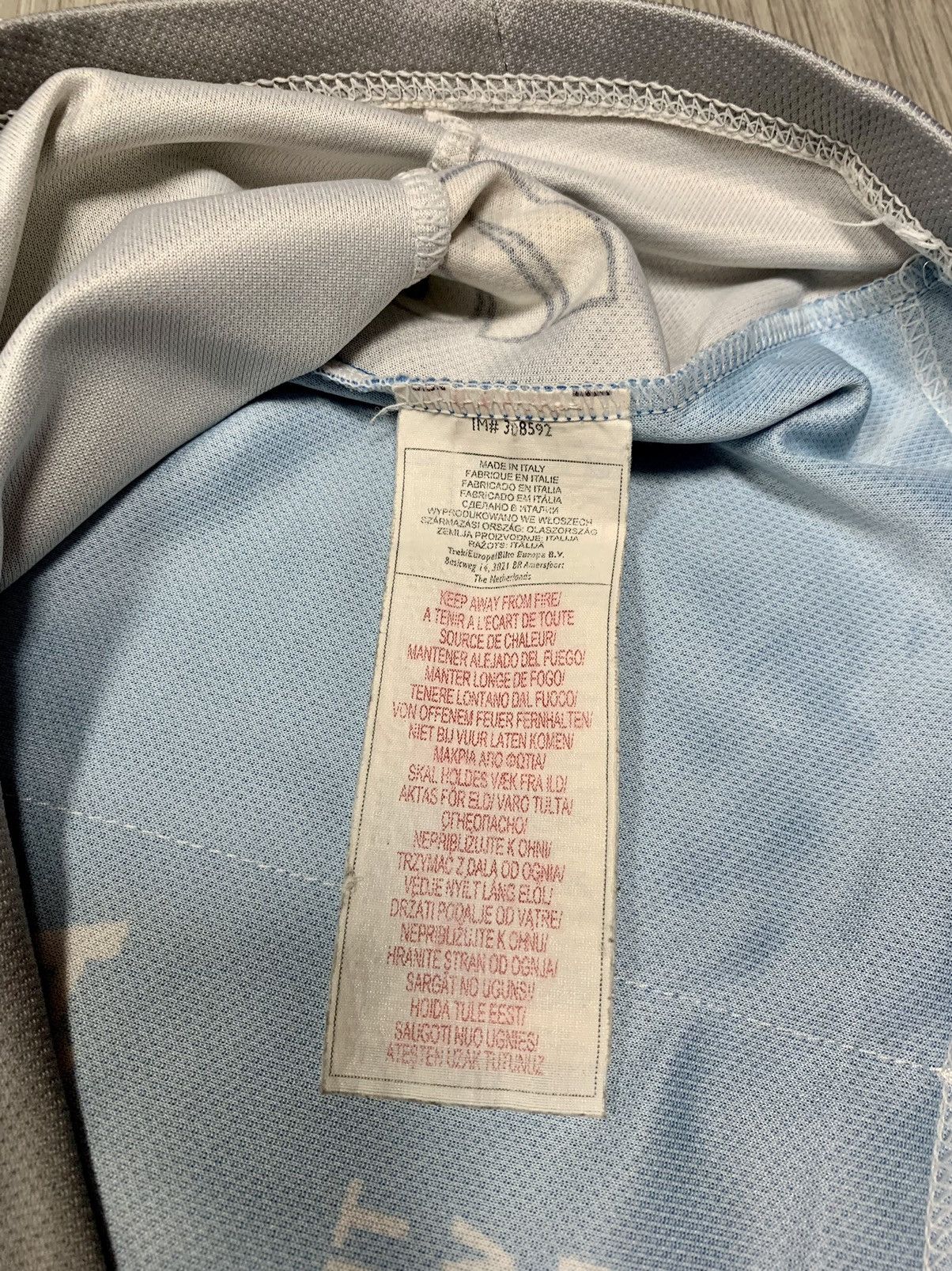 Bicycle × Nike × Vintage Vintage Nike bicycle blue jersey about Discovery Size US M / EU 48-50 / 2 - 10 Thumbnail