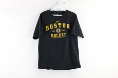 Rare VTG STARTER Boston Bruins Stanley Cup Playoffs Single Stitch T Shirt  90s L