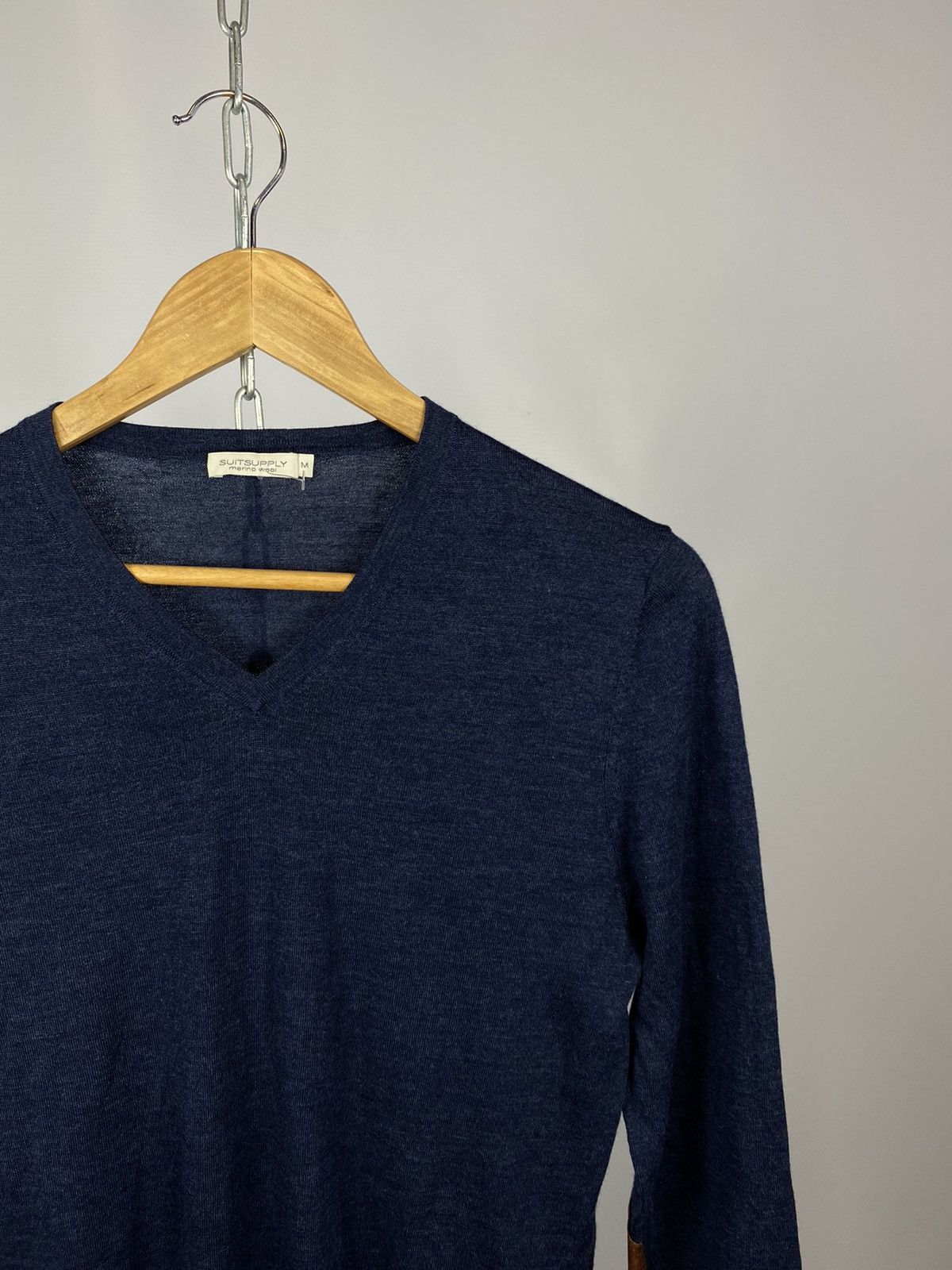 Suitsupply Suitsupply sweater luxury streetwear blue size M Size US S / EU 44-46 / 1 - 2 Thumbnail