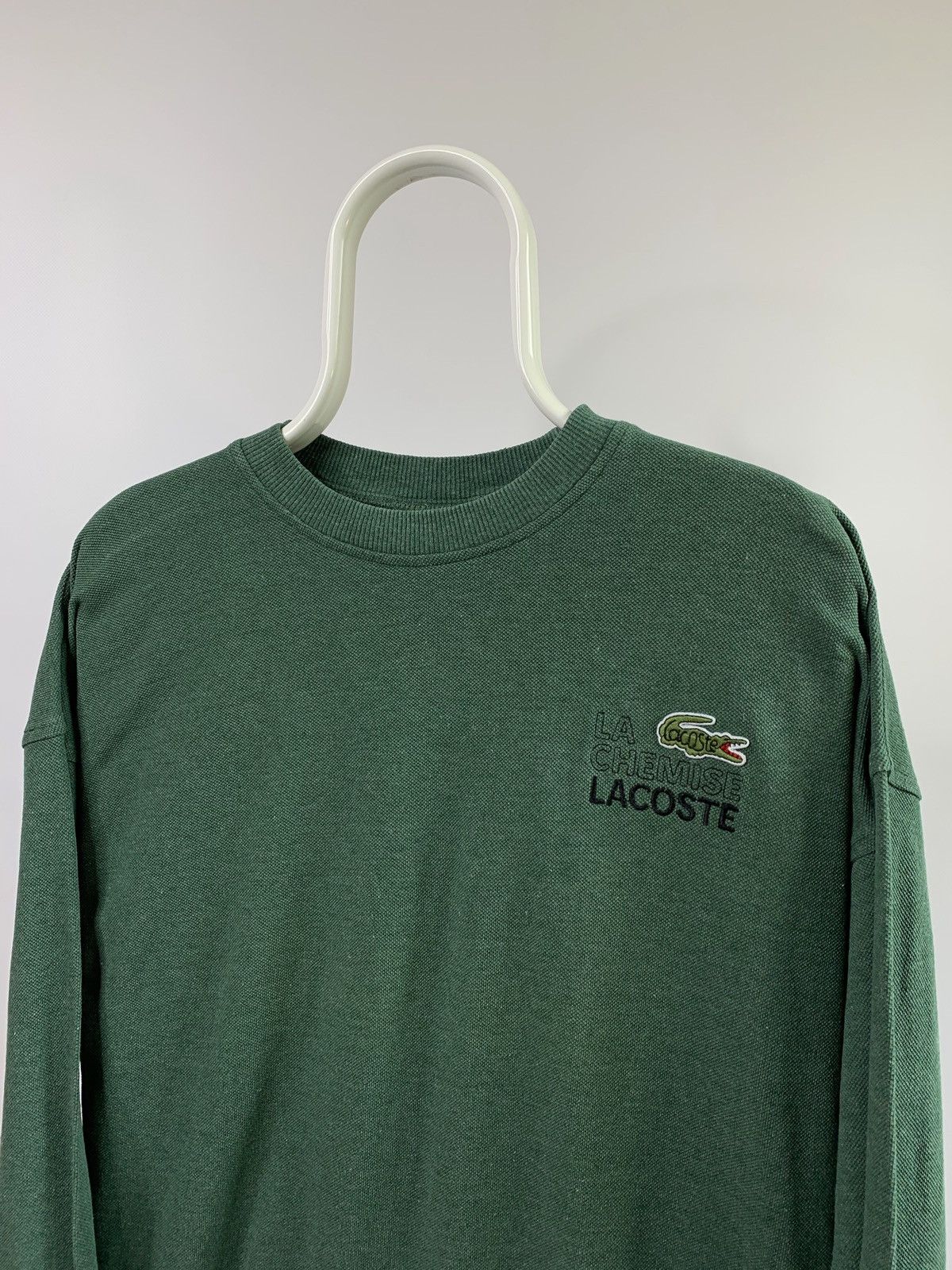 Vintage 90s vintage Lacoste la chemise Paris color green | Grailed
