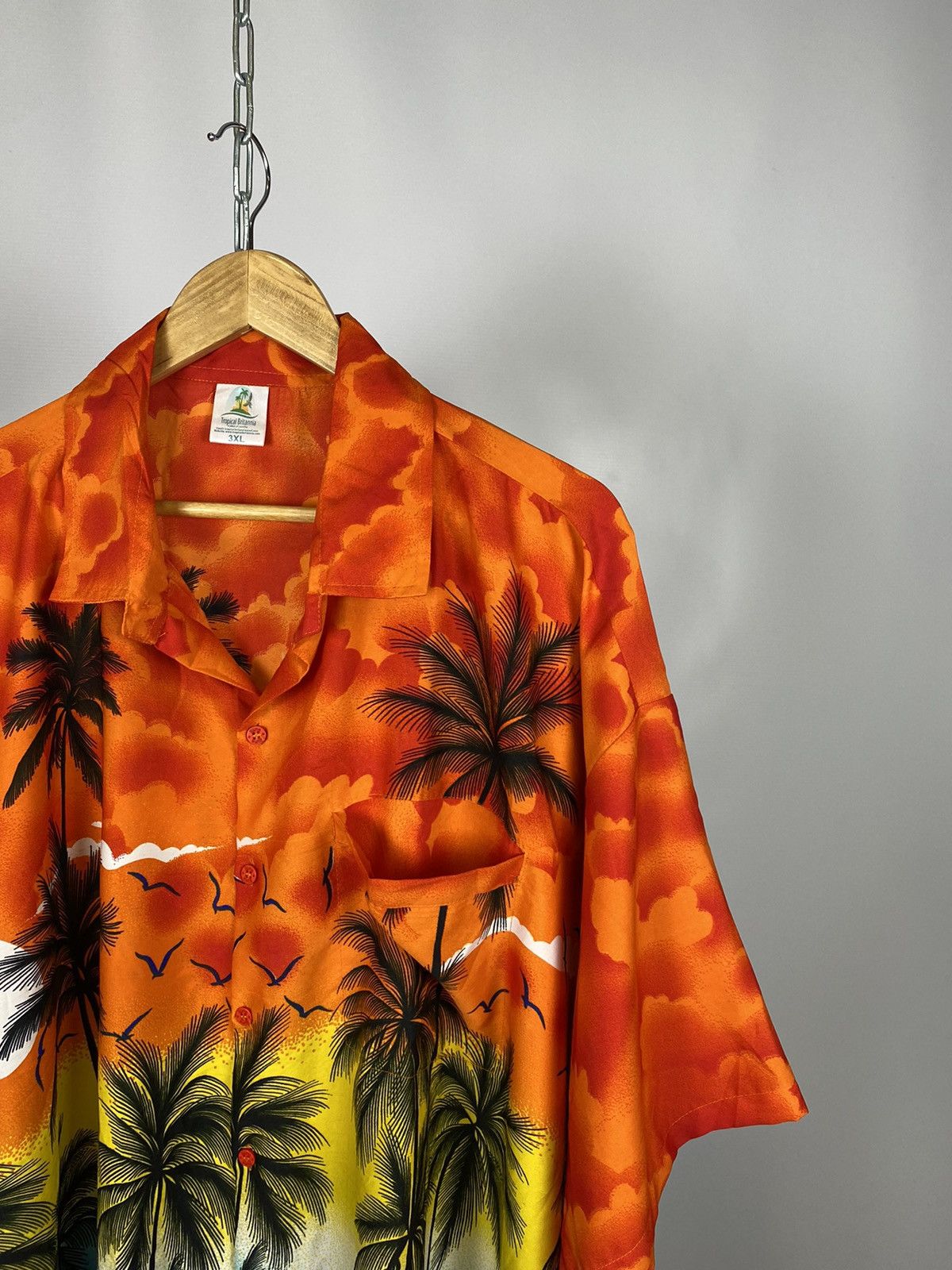 Vintage Hawaiian shirt short sleeve streetwear size 3XL Size US XXL / EU 58 / 5 - 2 Thumbnail