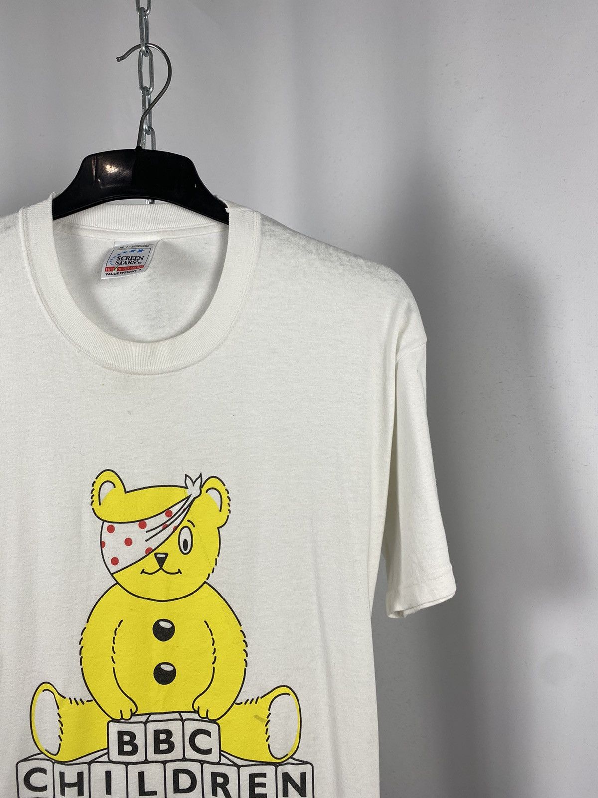 Vintage BBC children in need vintage T-shirts big logo size M Size US M / EU 48-50 / 2 - 2 Thumbnail