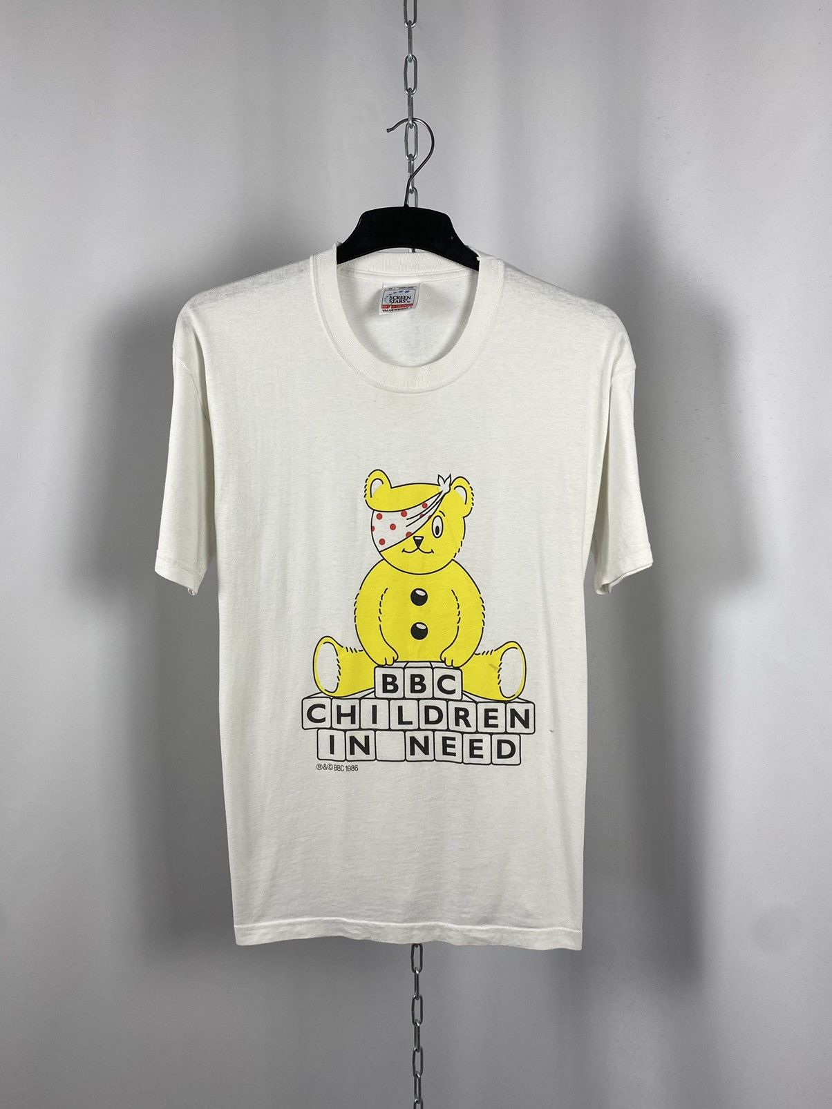 Vintage BBC children in need vintage T-shirts big logo size M Size US M / EU 48-50 / 2 - 1 Thumbnail