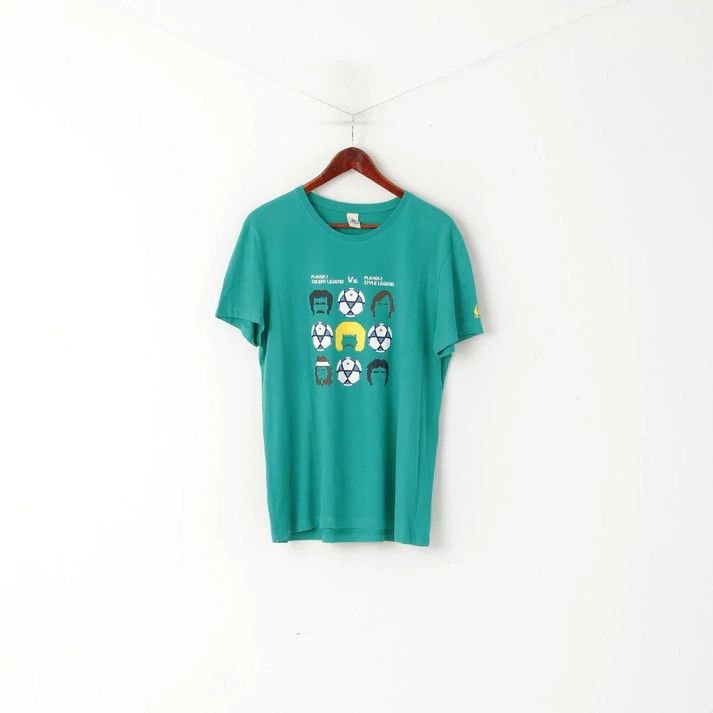 Le Coq Sportif Le Coq Sportif Men L T- Shirt Green Cotton Legend 6703 Size US L / EU 52-54 / 3 - 1 Thumbnail
