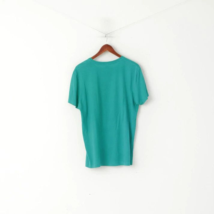 Le Coq Sportif Le Coq Sportif Men L T- Shirt Green Cotton Legend 6703 Size US L / EU 52-54 / 3 - 5 Thumbnail