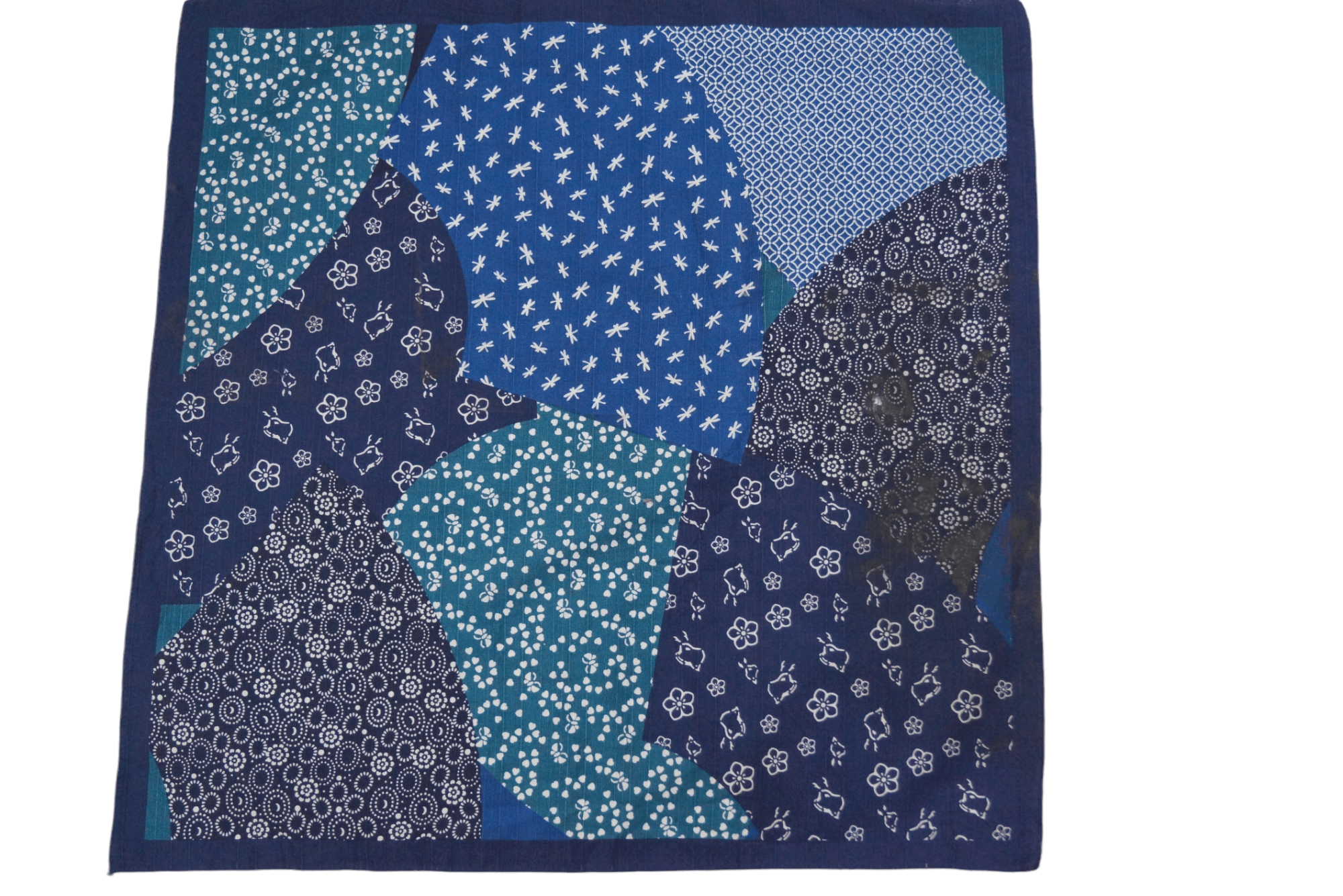 PATCHWORK INSPIRED BY KAPITAL 100% COTTON HANDKERCHIEF