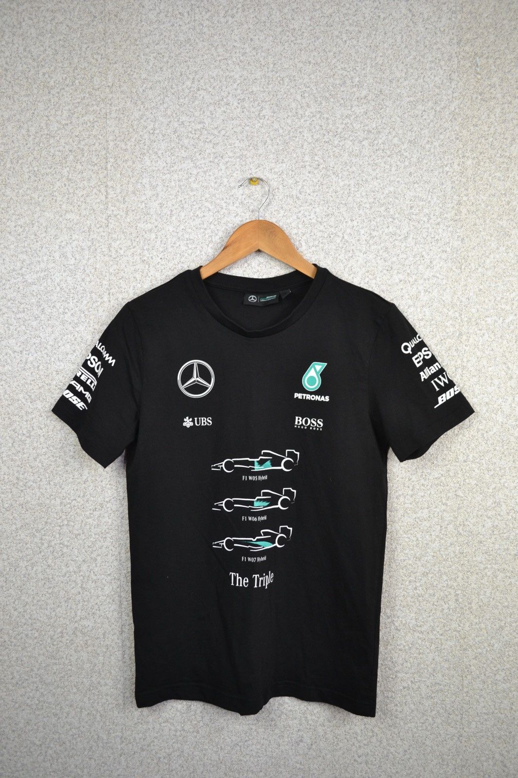 Puma Heren Mercedes AMG Petronas Jersey shorts Zwart