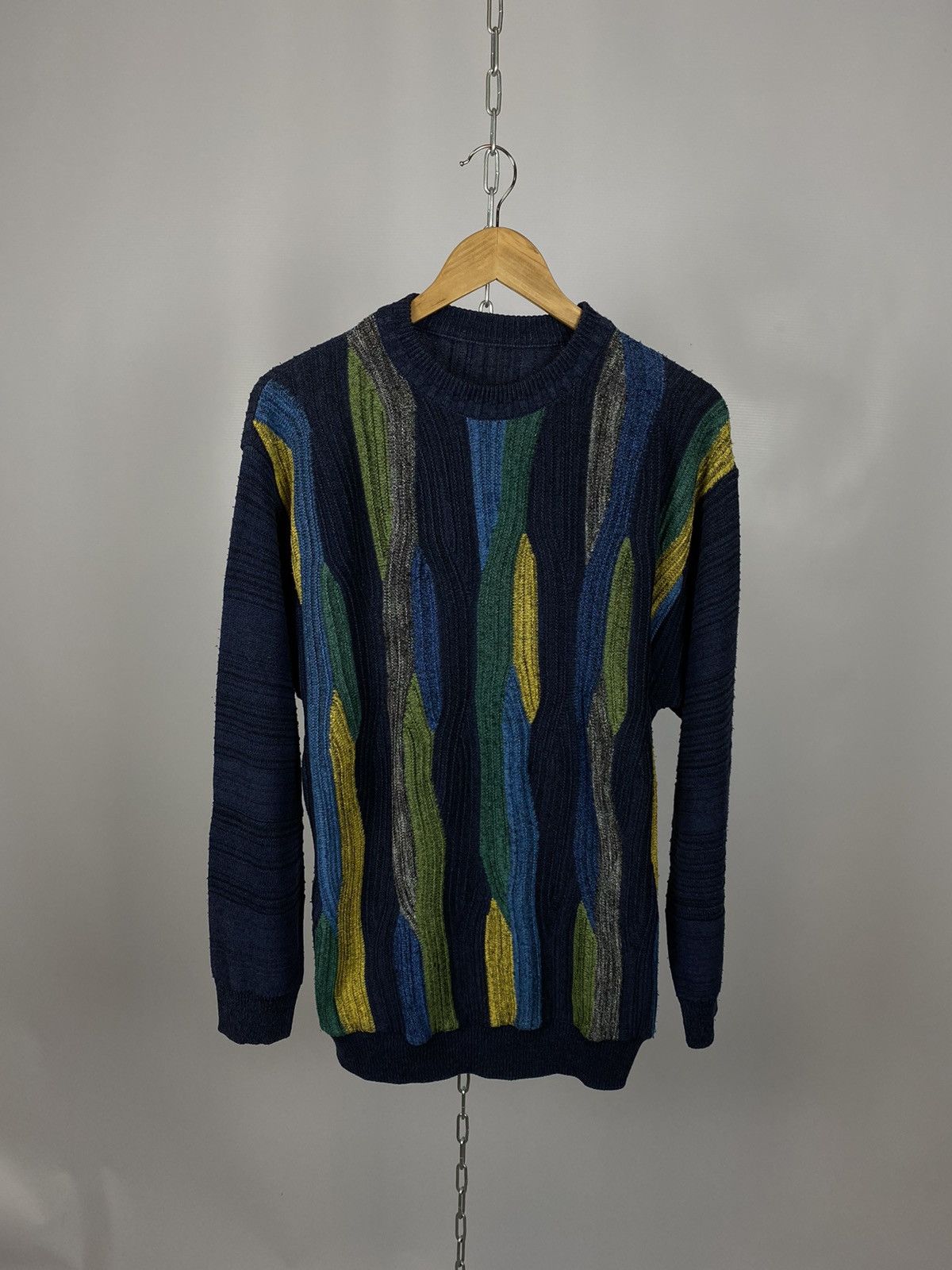 Sweater streetwear vintage multicolour size XL
