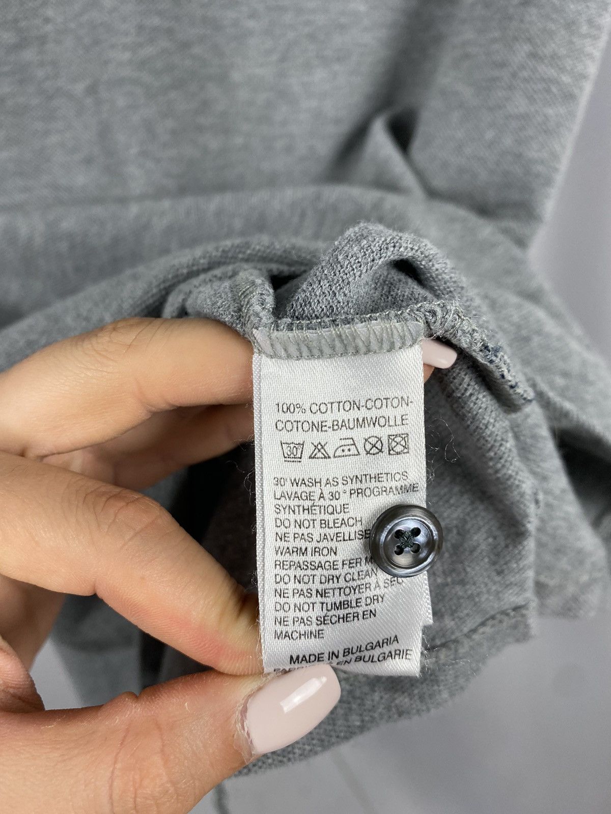 Paul Smith Paul Smith polo T-shirts gray streetwear size L Size US L / EU 52-54 / 3 - 4 Thumbnail