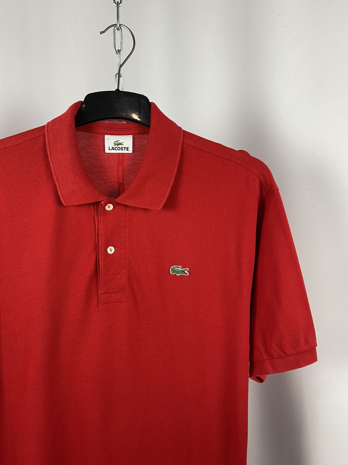 Lacoste Lacoste polo T-shirts red streetwear size XL Size US XL / EU 56 / 4 - 2 Thumbnail