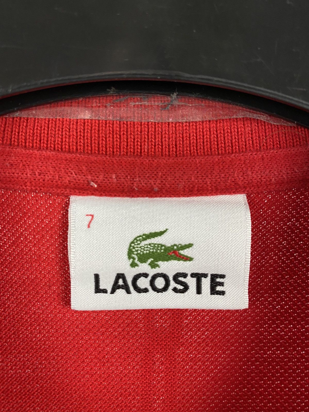 Lacoste Lacoste polo T-shirts red streetwear size XL Size US XL / EU 56 / 4 - 3 Thumbnail