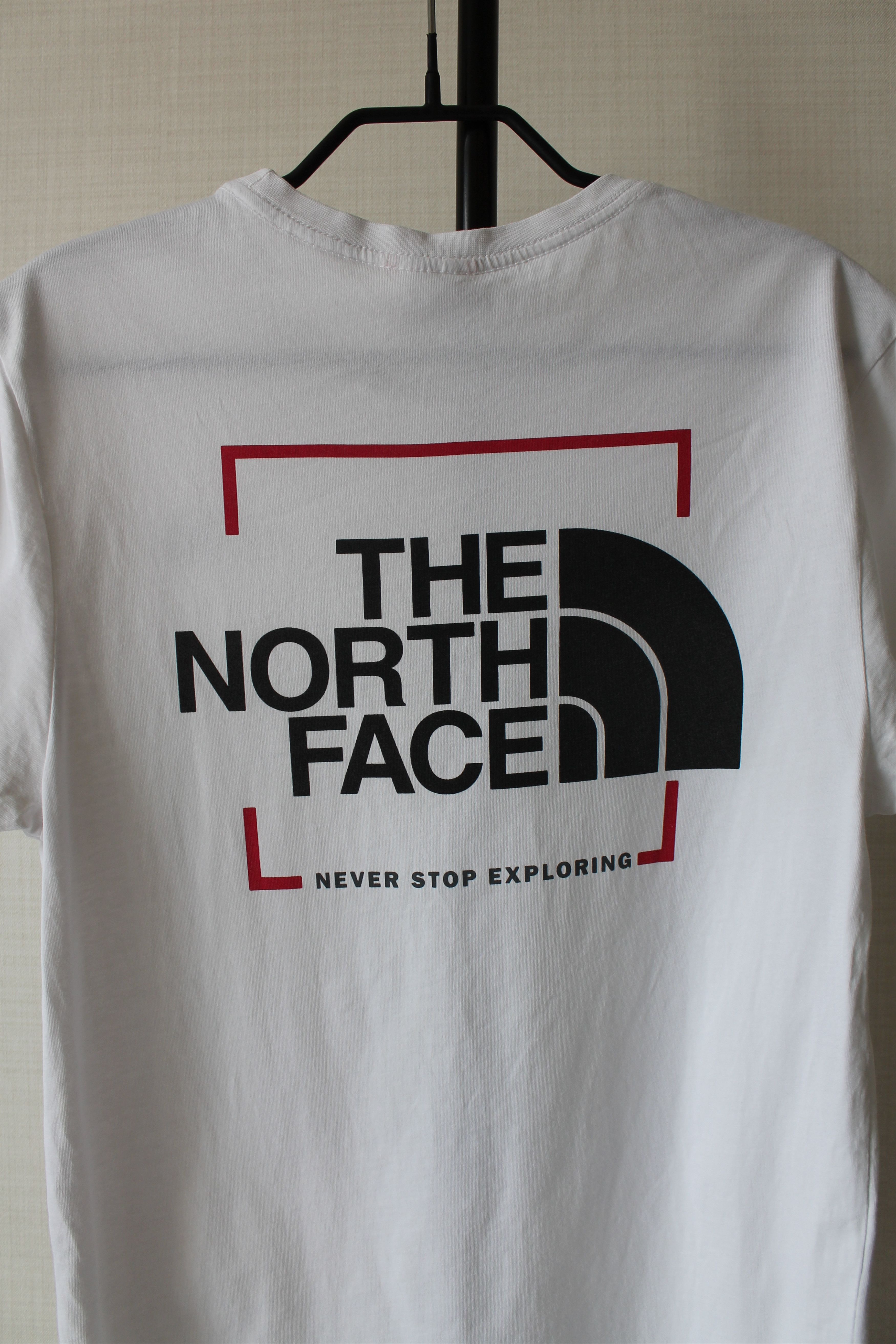 The North Face The North Face TNF t shirt white big logo Size US XS / EU 42 / 0 - 6 Thumbnail