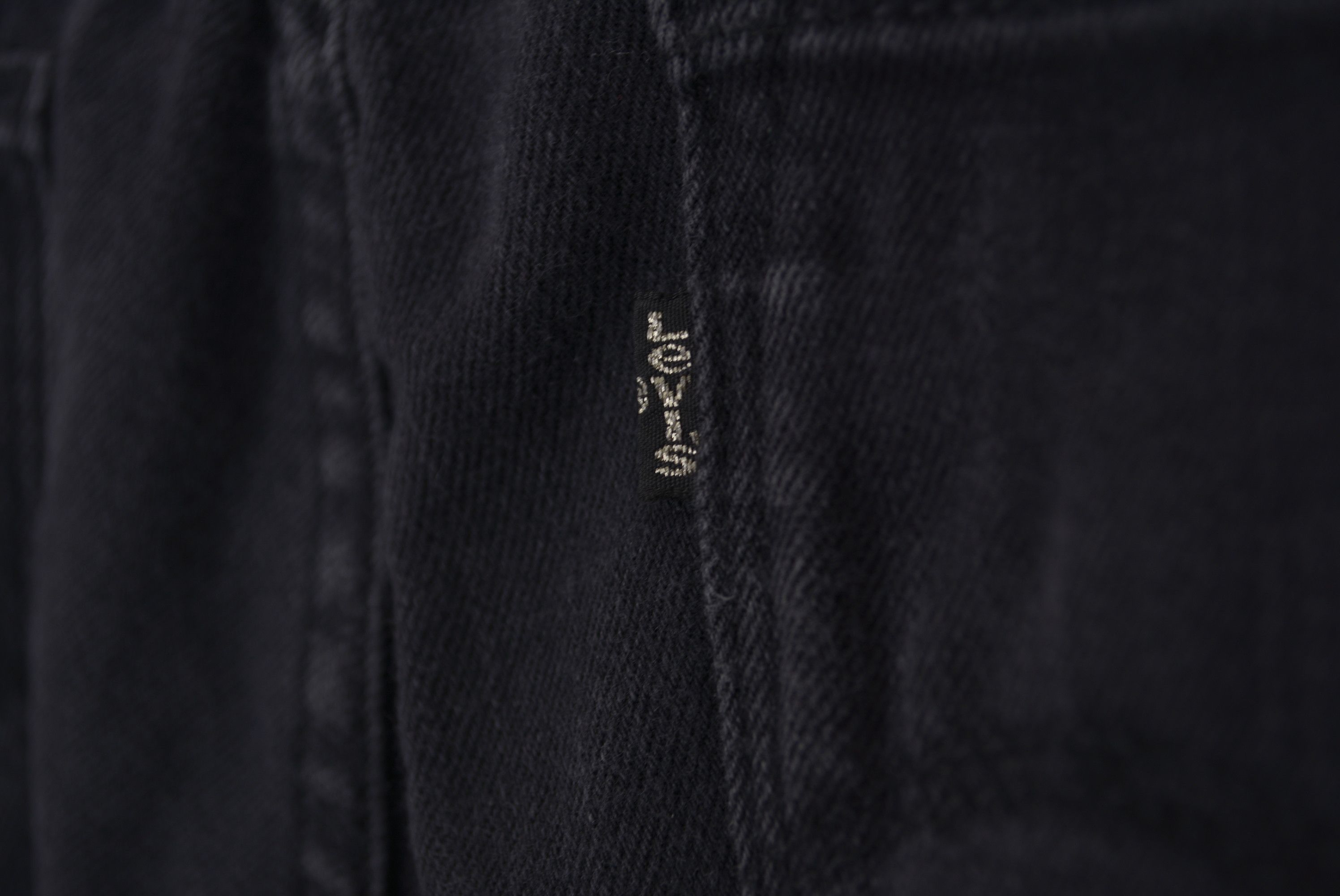 Levi's 711 W27 L31 Skinny Jeans Trousers Pants Denim Black Stretchy Size 27" / US 4 / IT 40 - 4 Thumbnail