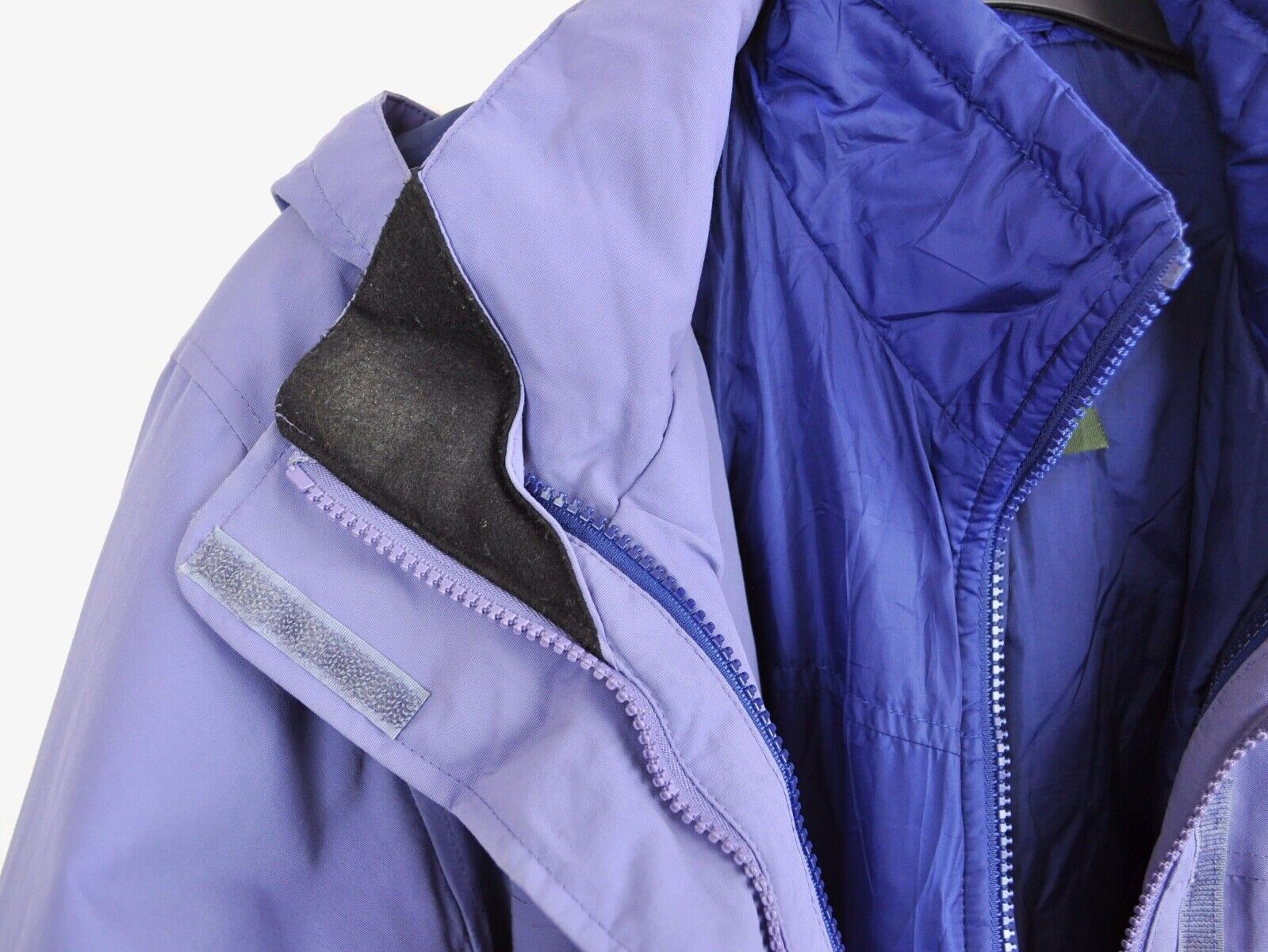 L.L. Bean Shell Jacket Women Removable Lining Sport Coat Hooded Size M / US 6-8 / IT 42-44 - 6 Thumbnail