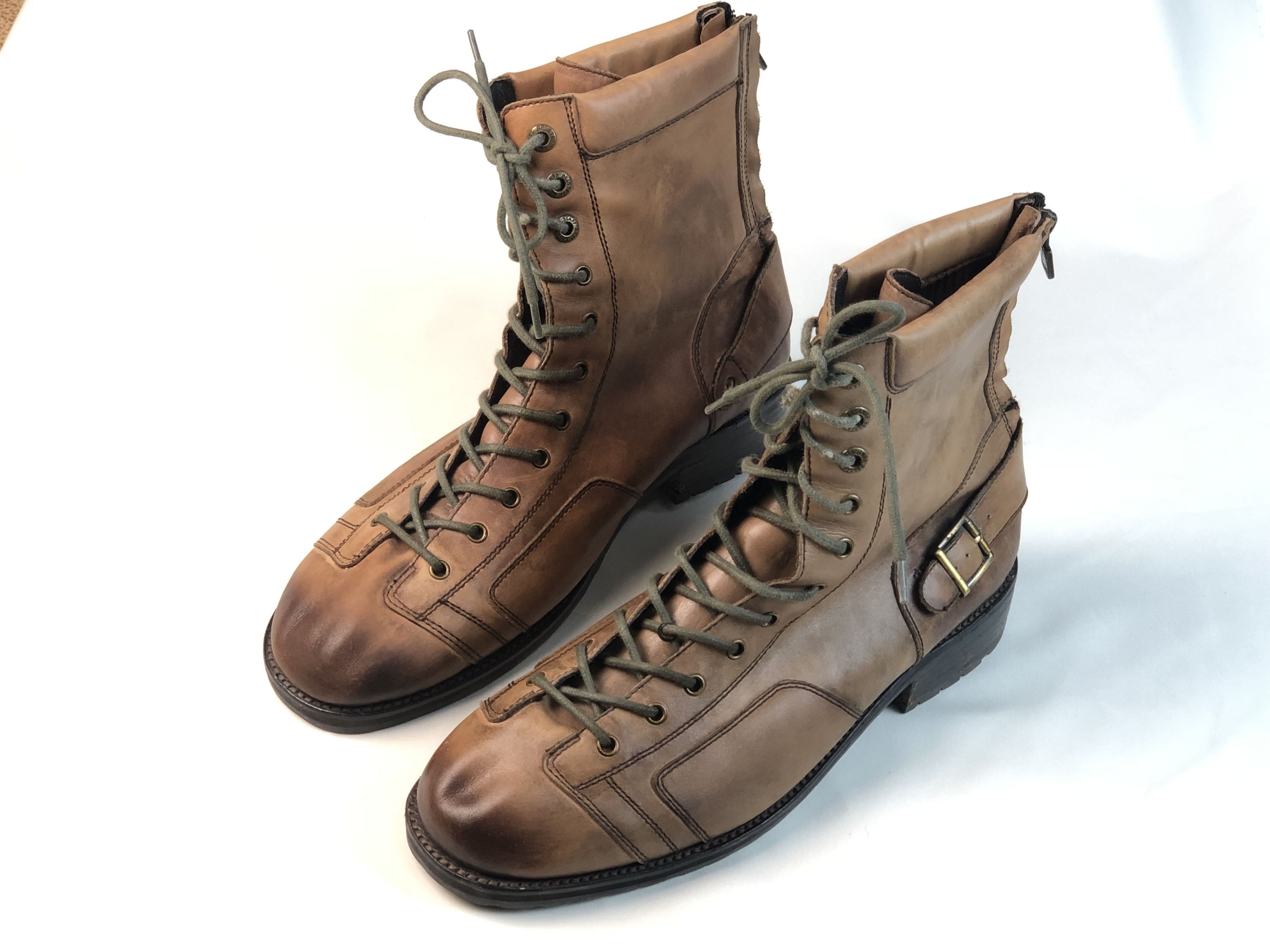 Belstaff Belstaff Men Brown leather boots Size US 11 / EU 44 - 4 Thumbnail