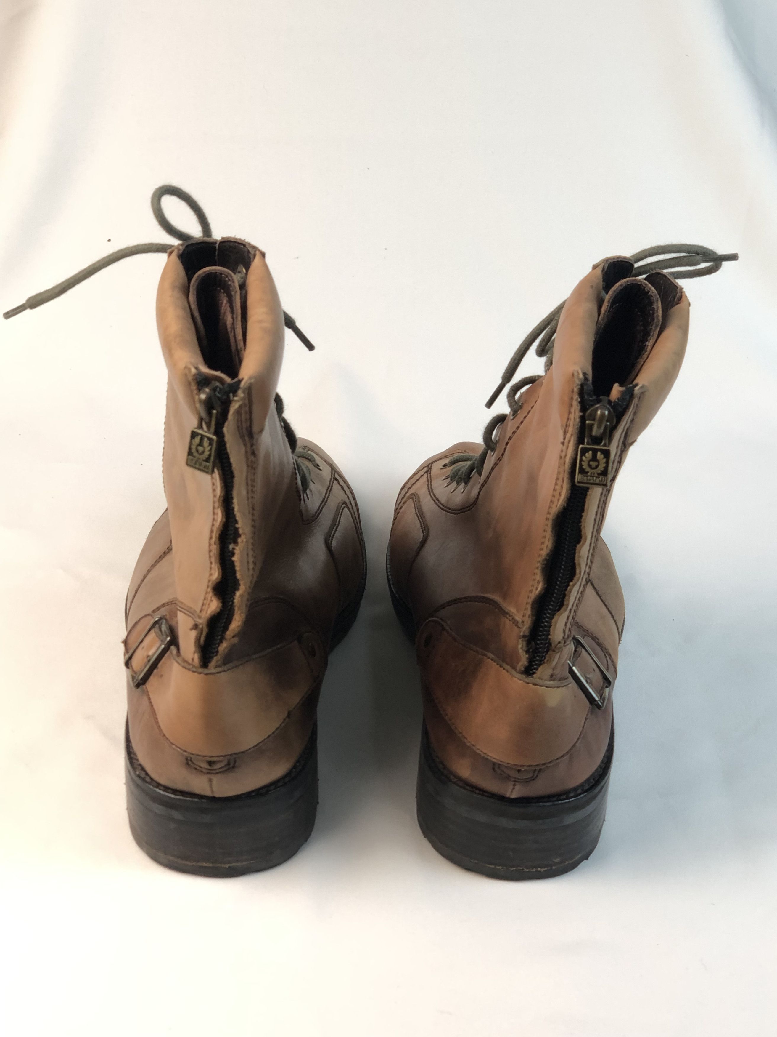 Belstaff Belstaff Men Brown leather boots Size US 11 / EU 44 - 5 Thumbnail