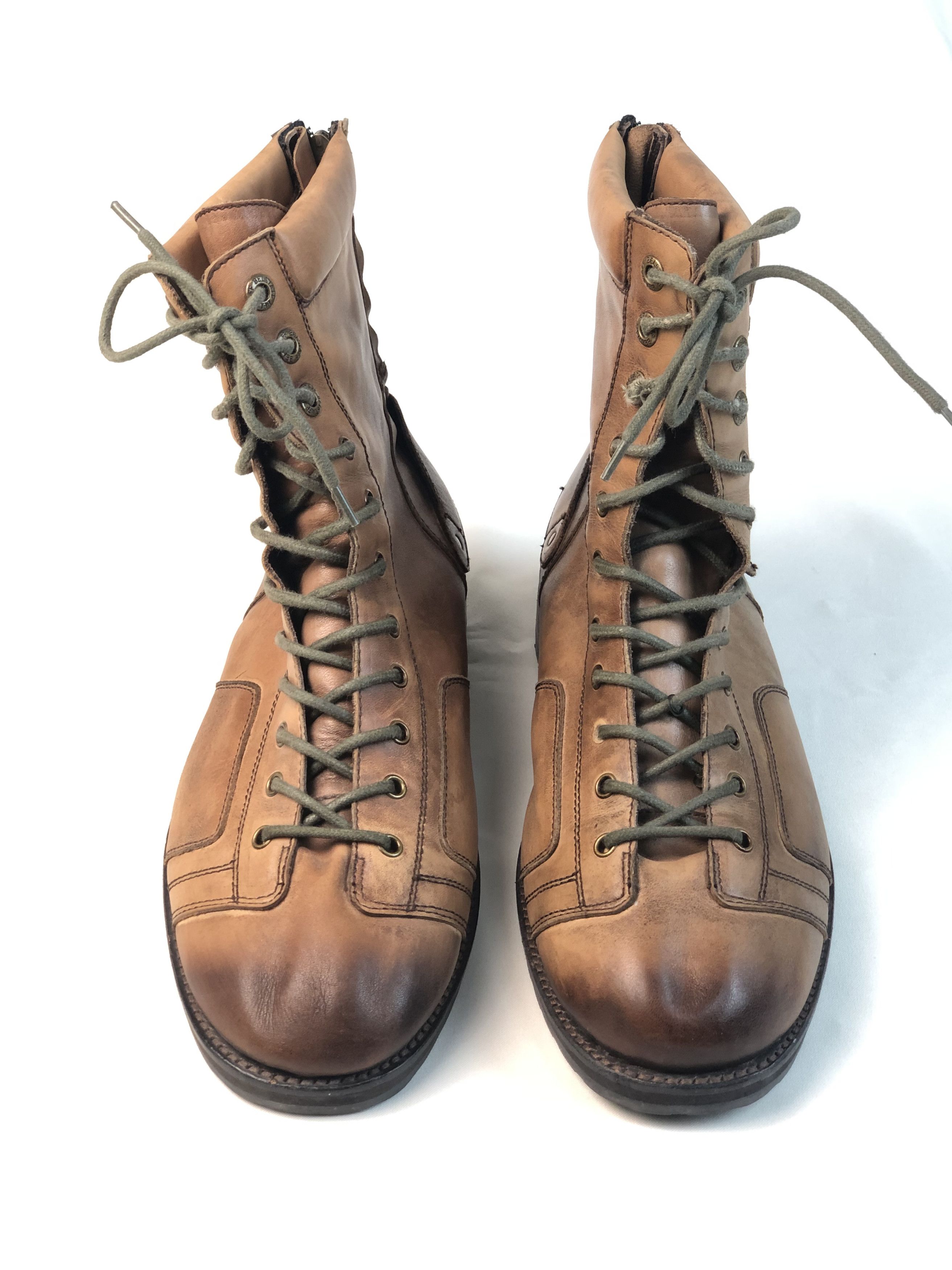 Belstaff Belstaff Men Brown leather boots Size US 11 / EU 44 - 3 Thumbnail