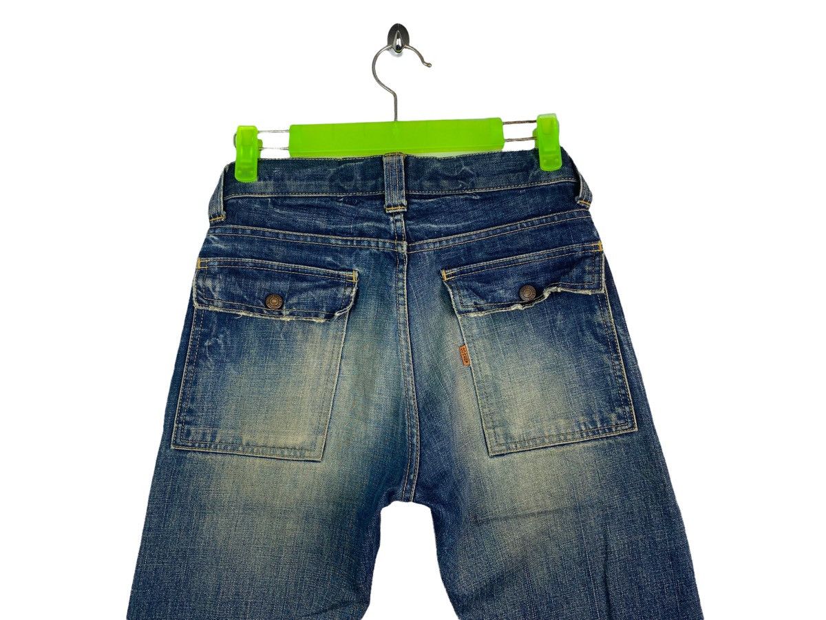 Indigo × Japanese Brand Rare GO WEST denim craft bush pant denim jeans worker Size US 28 / EU 44 - 8 Thumbnail