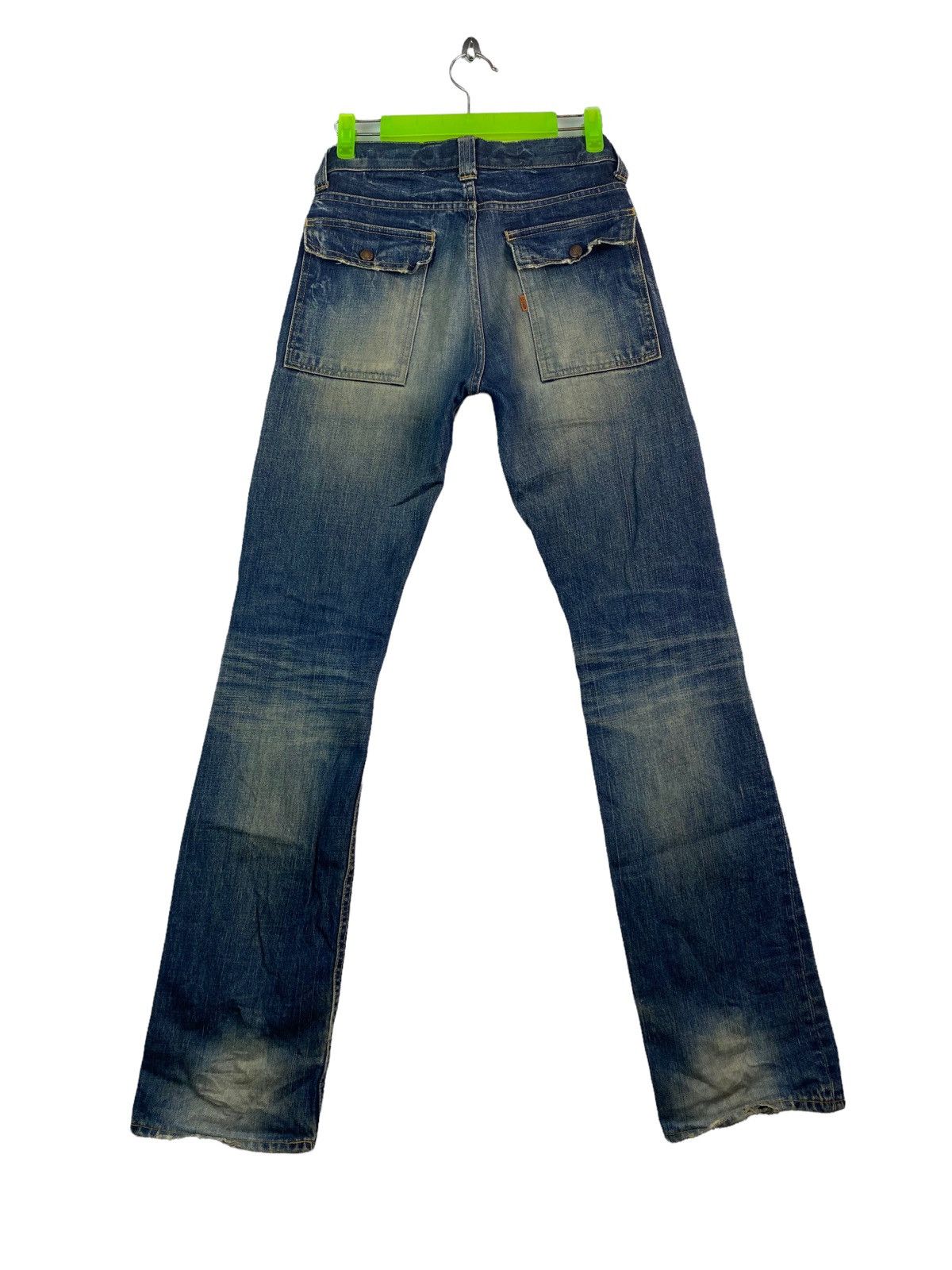 Indigo × Japanese Brand Rare GO WEST denim craft bush pant denim jeans worker Size US 28 / EU 44 - 7 Thumbnail