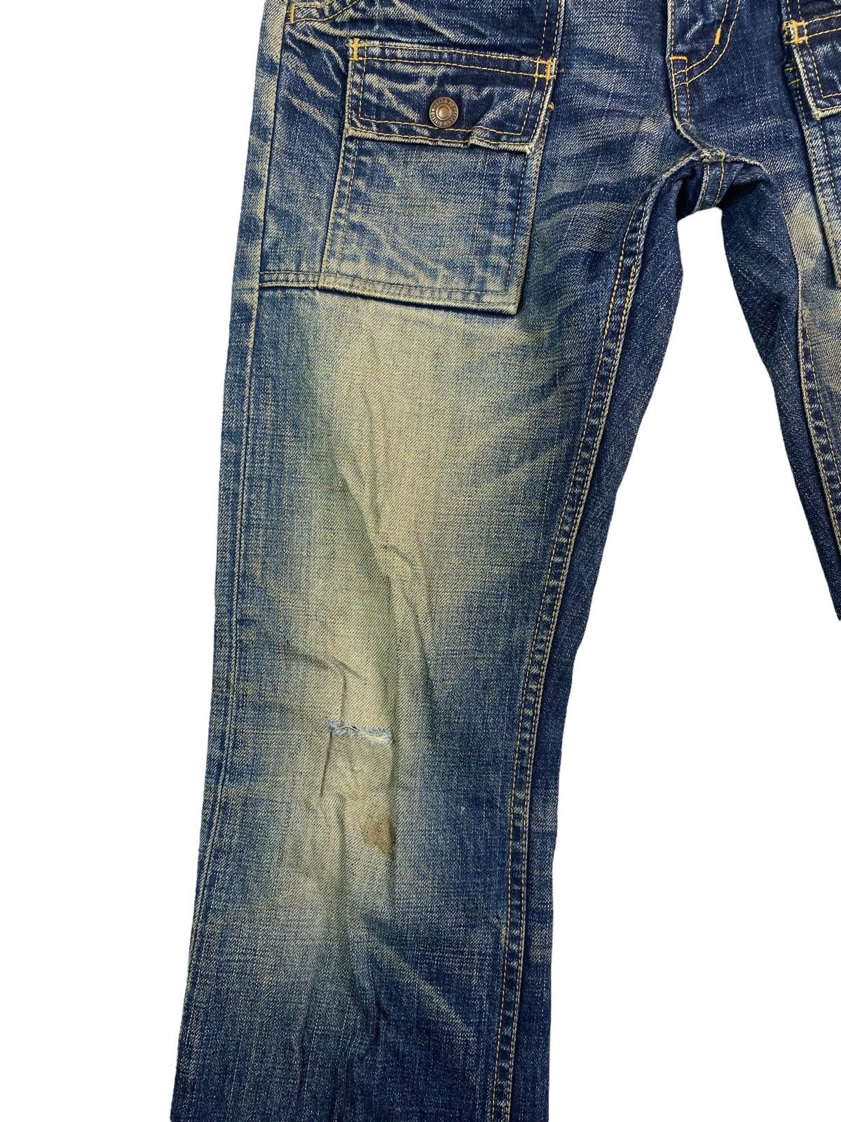 Indigo × Japanese Brand Rare GO WEST denim craft bush pant denim jeans worker Size US 28 / EU 44 - 6 Thumbnail