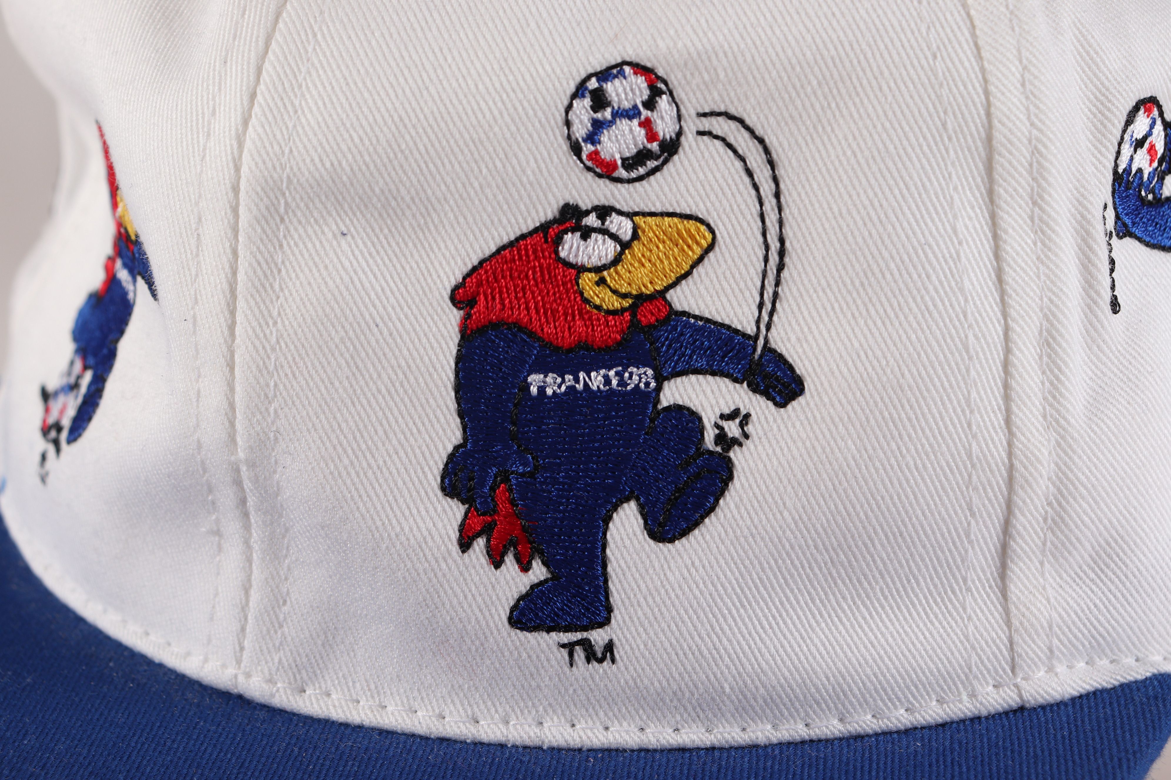 Adidas France World Cup 98 NEW rare vintage cap Adidas BNWT OFSM Size ONE SIZE - 2 Thumbnail