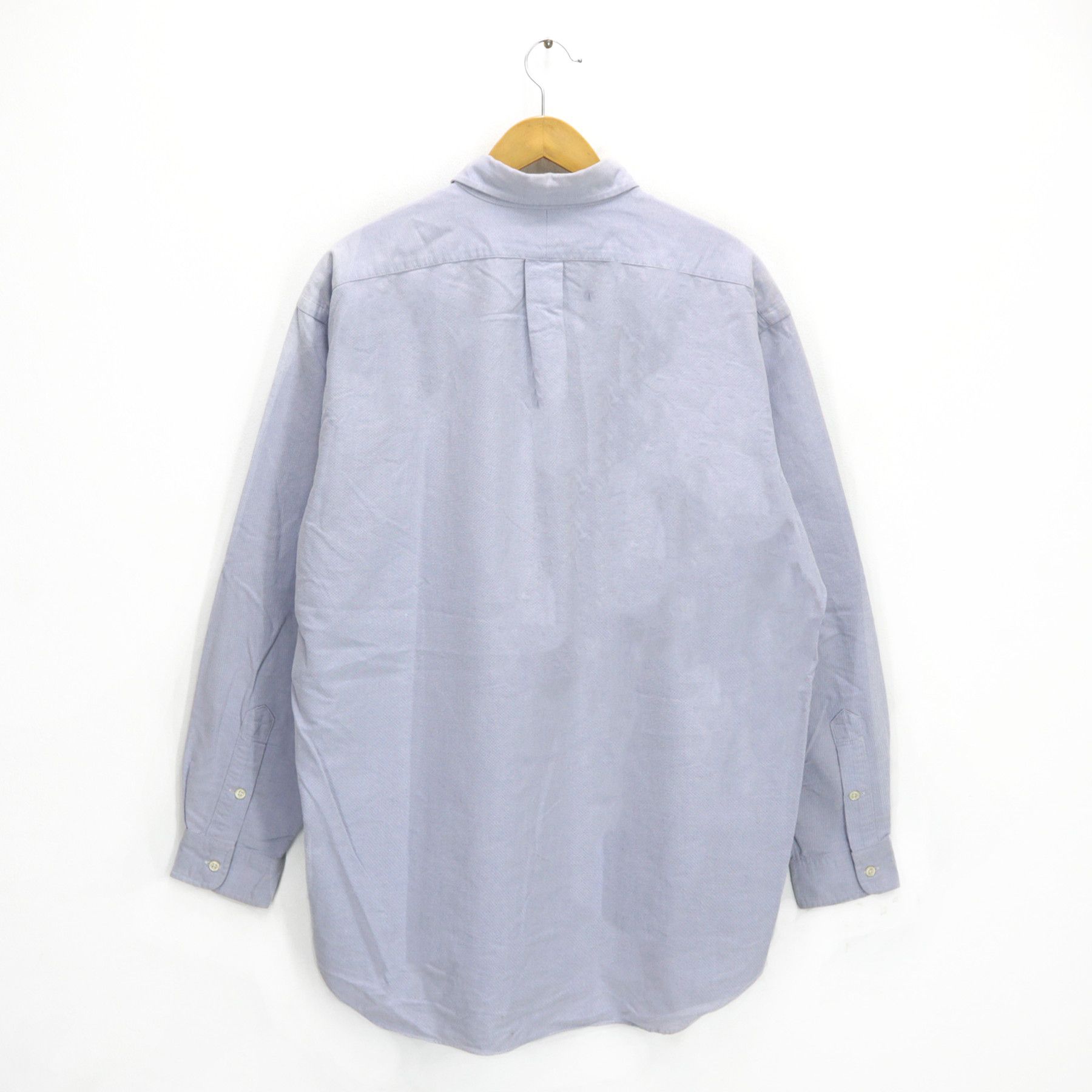 Polo Ralph Lauren Shirt Oxford Button Down Long Sleeve Polo Bear Mini logo Size US L / EU 52-54 / 3 - 6 Thumbnail